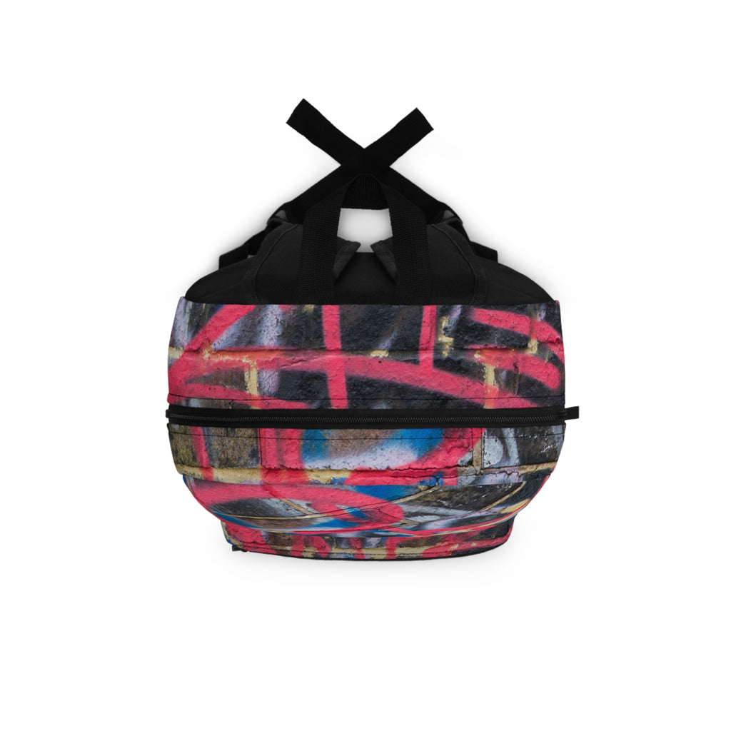 Urban Graffiti Backpack, Trendy School Bag, Street Style Daypack, Unique Art Backpack, Colorful Travel Bag, Perfect Gift for Teens
