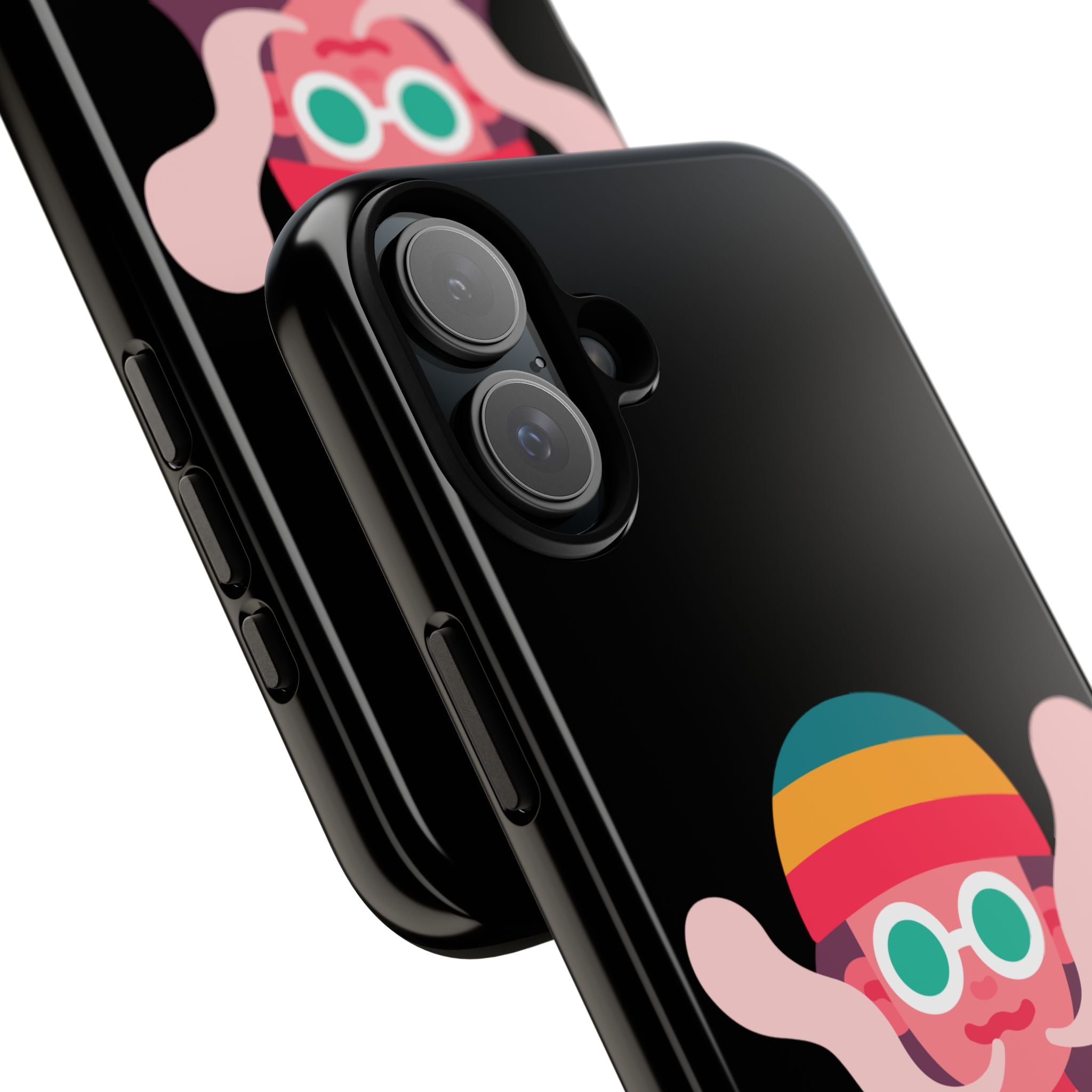 Black with Lil Stoner Tough Cases for iPhones