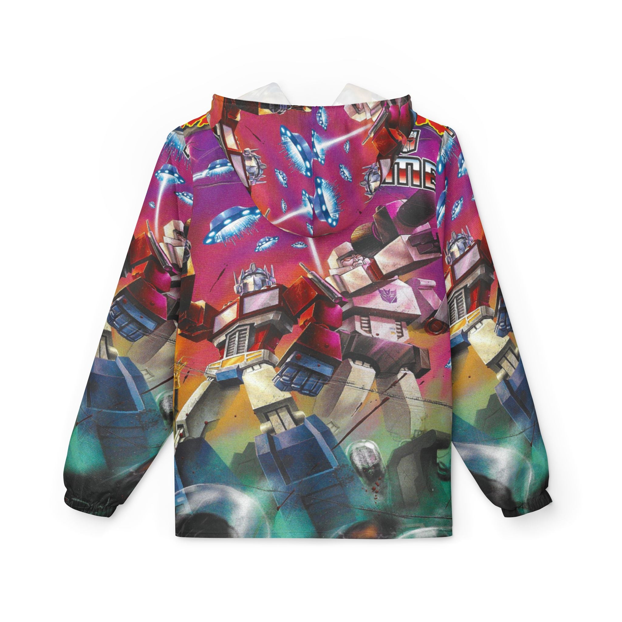 Mars Attacks Transformers Windbreaker Jacket