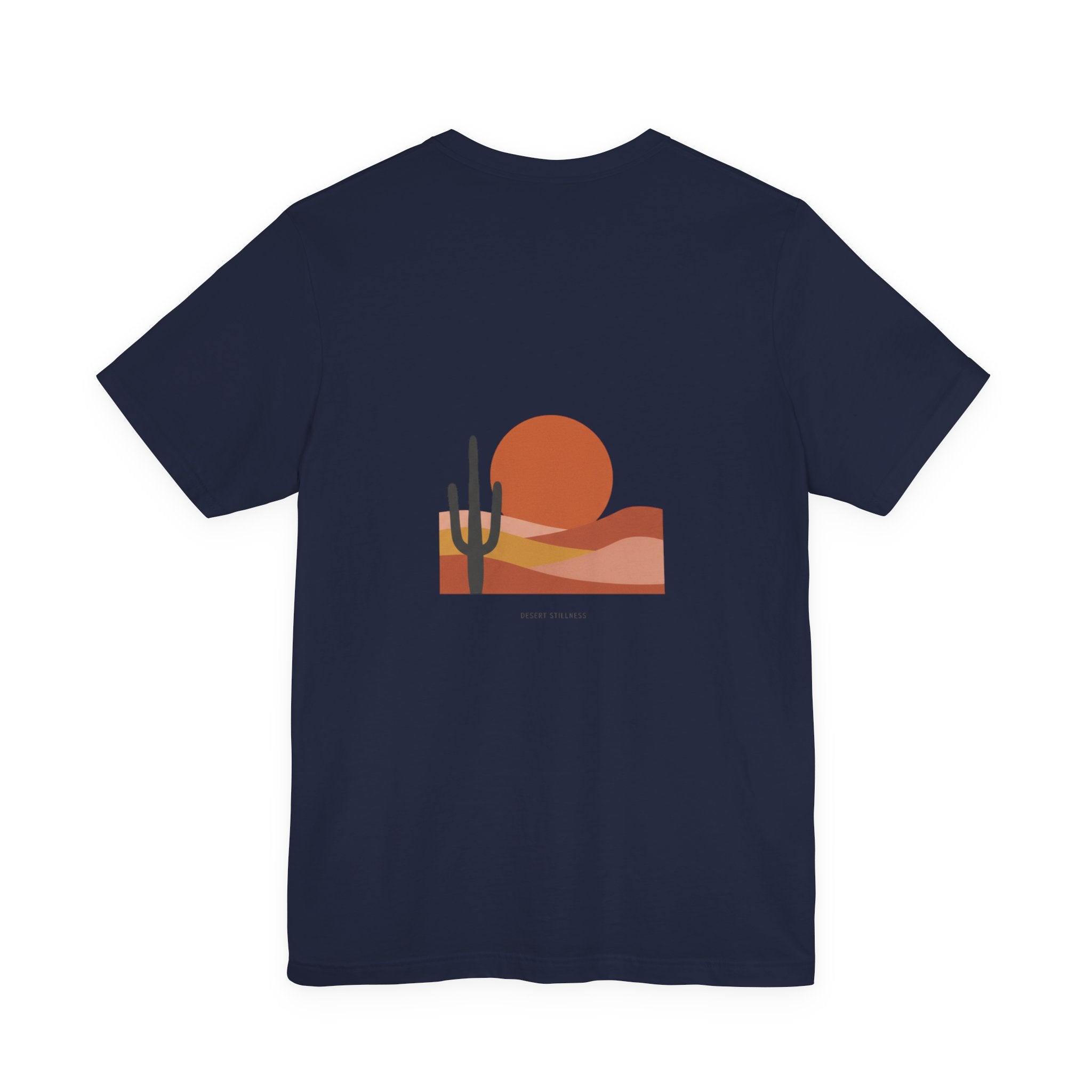 Desert Sunset Minimalist Mesa Tee | Southwestern adobe-inspired wall art