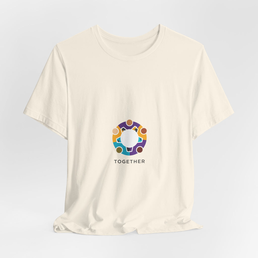Together circle icon Tee | equality icon, solidarity symbol