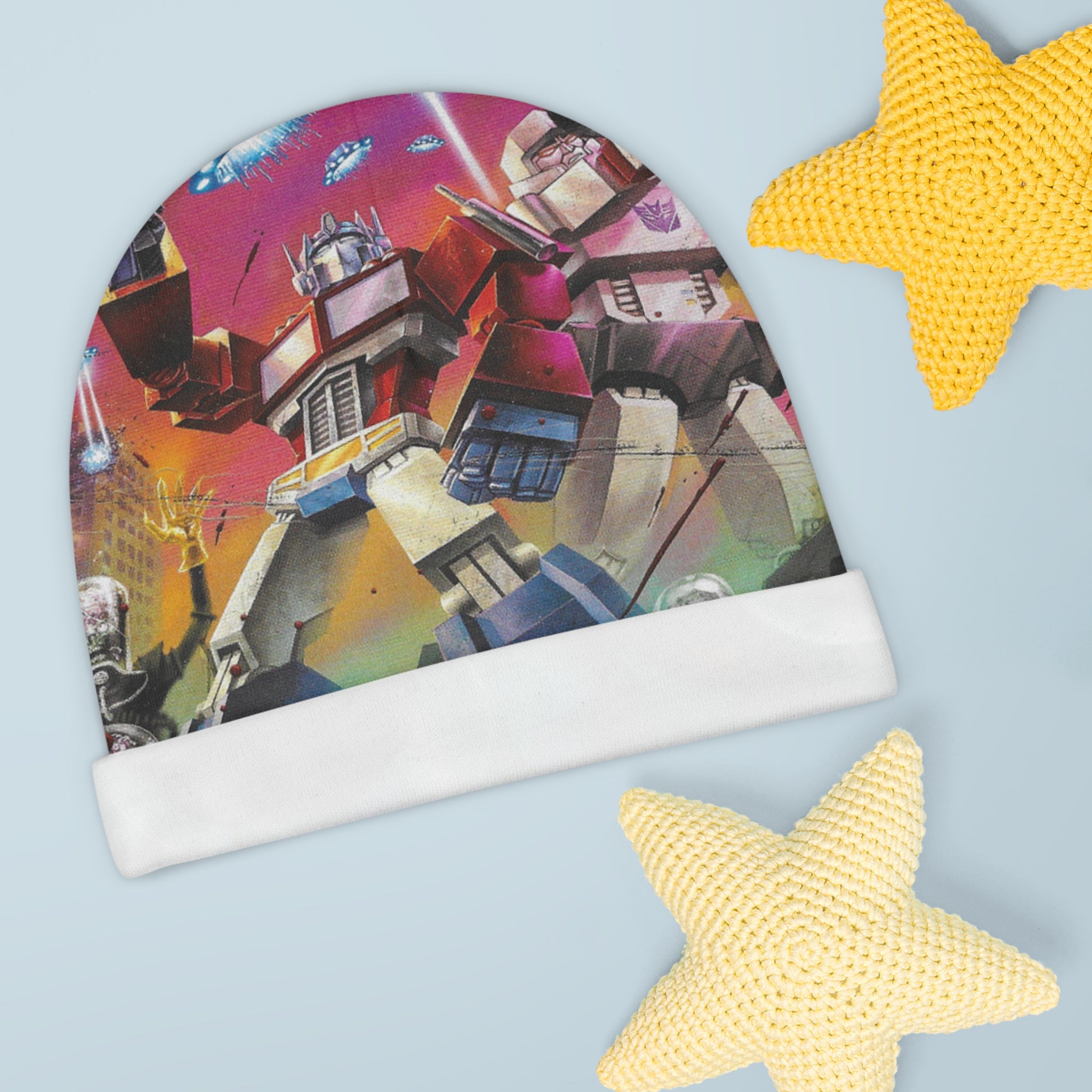 Mars Attack Transformers Baby Beanie