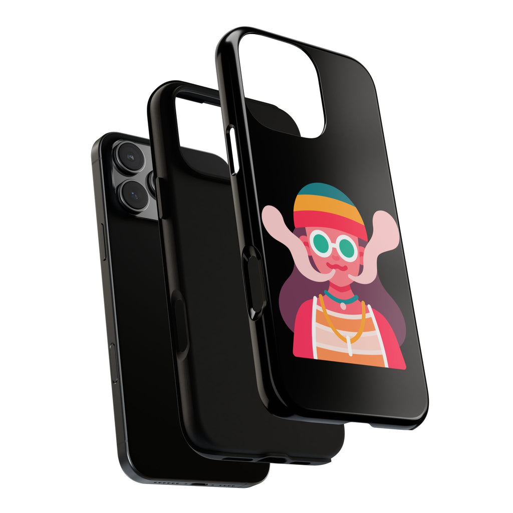 Black with Lil Stoner Tough Cases for iPhones