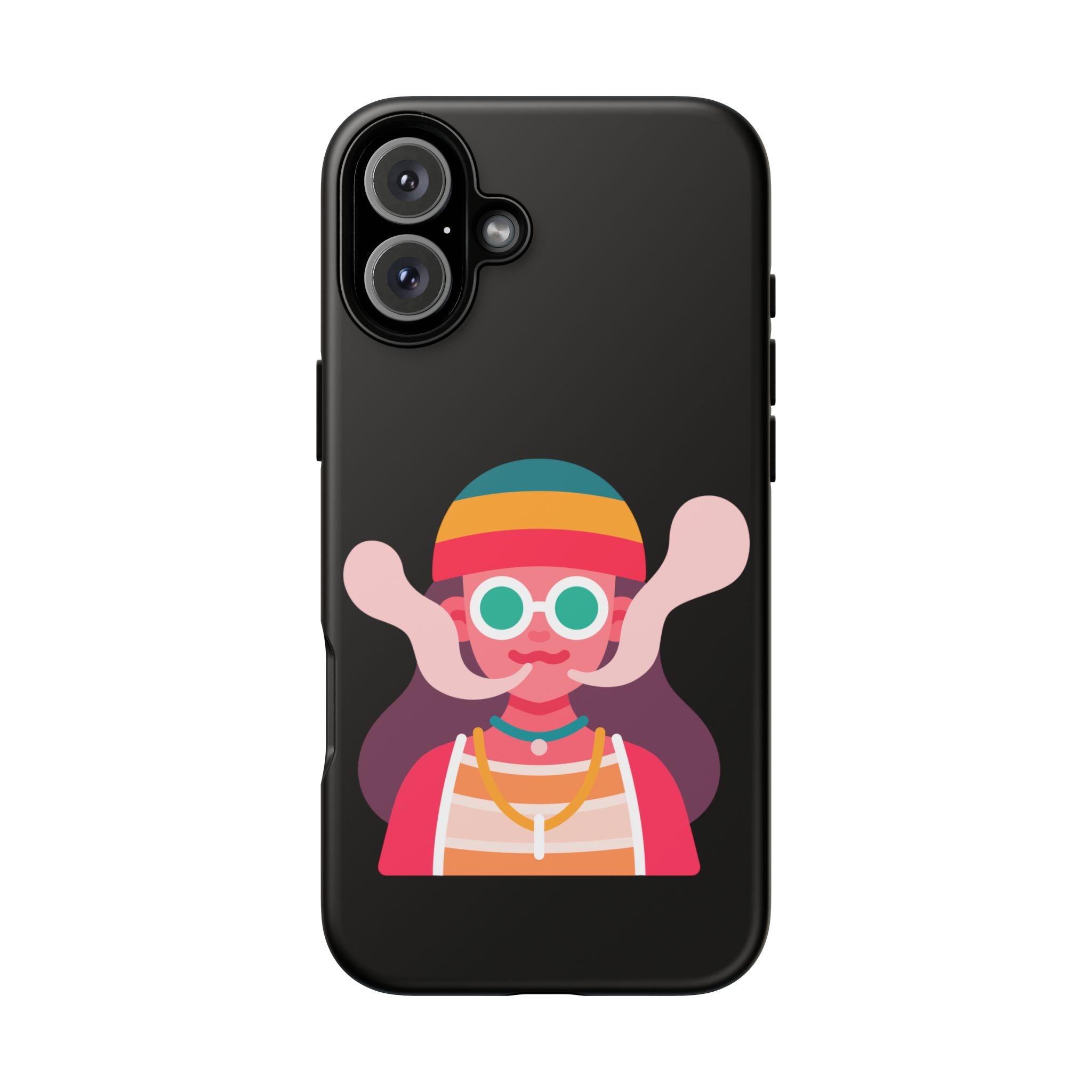 Black with Lil Stoner Tough Cases for iPhones