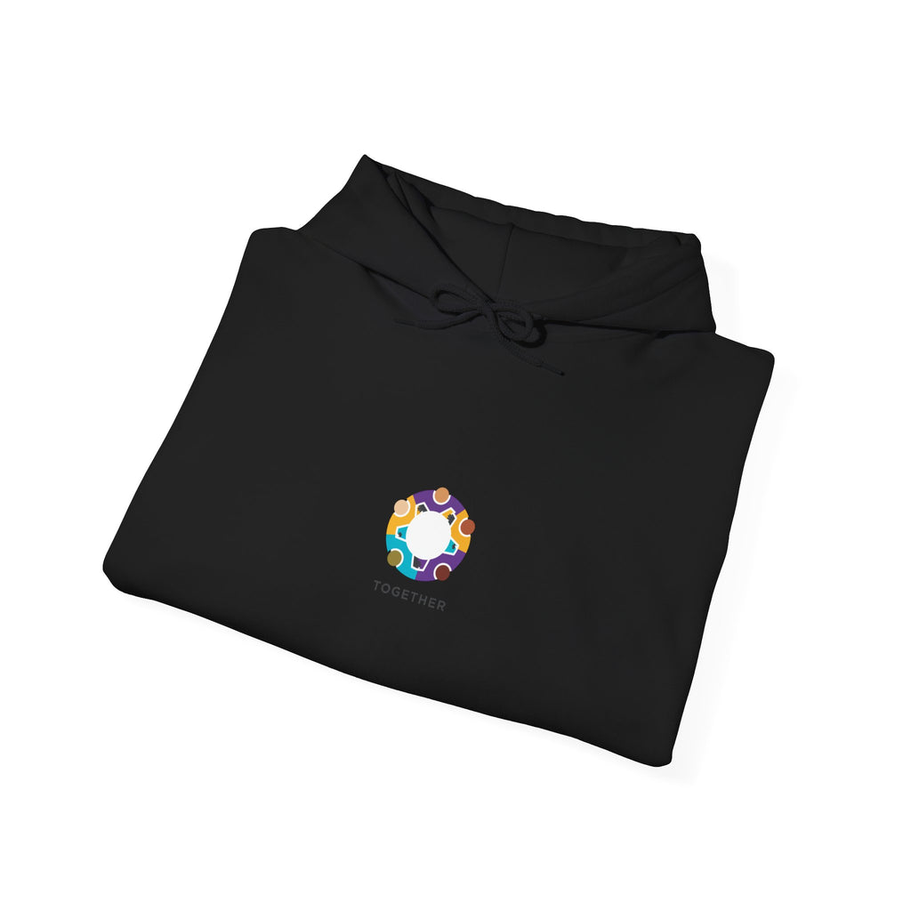 Equality Icon Solidarity Hoodie | minimal feminist design, support badge