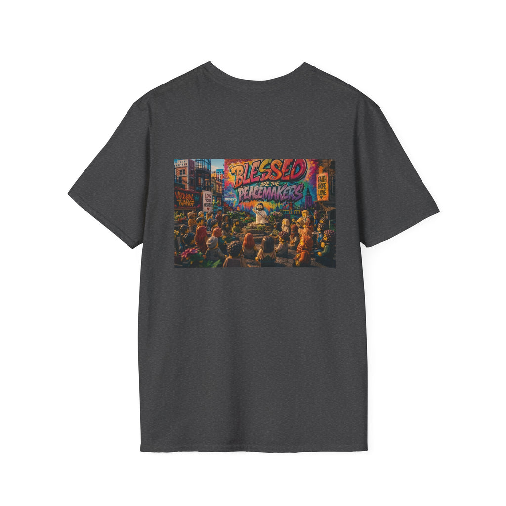 Tiny Jesus — "Blessed Are the Peacemakers" Urban Street Art Graphic Tee