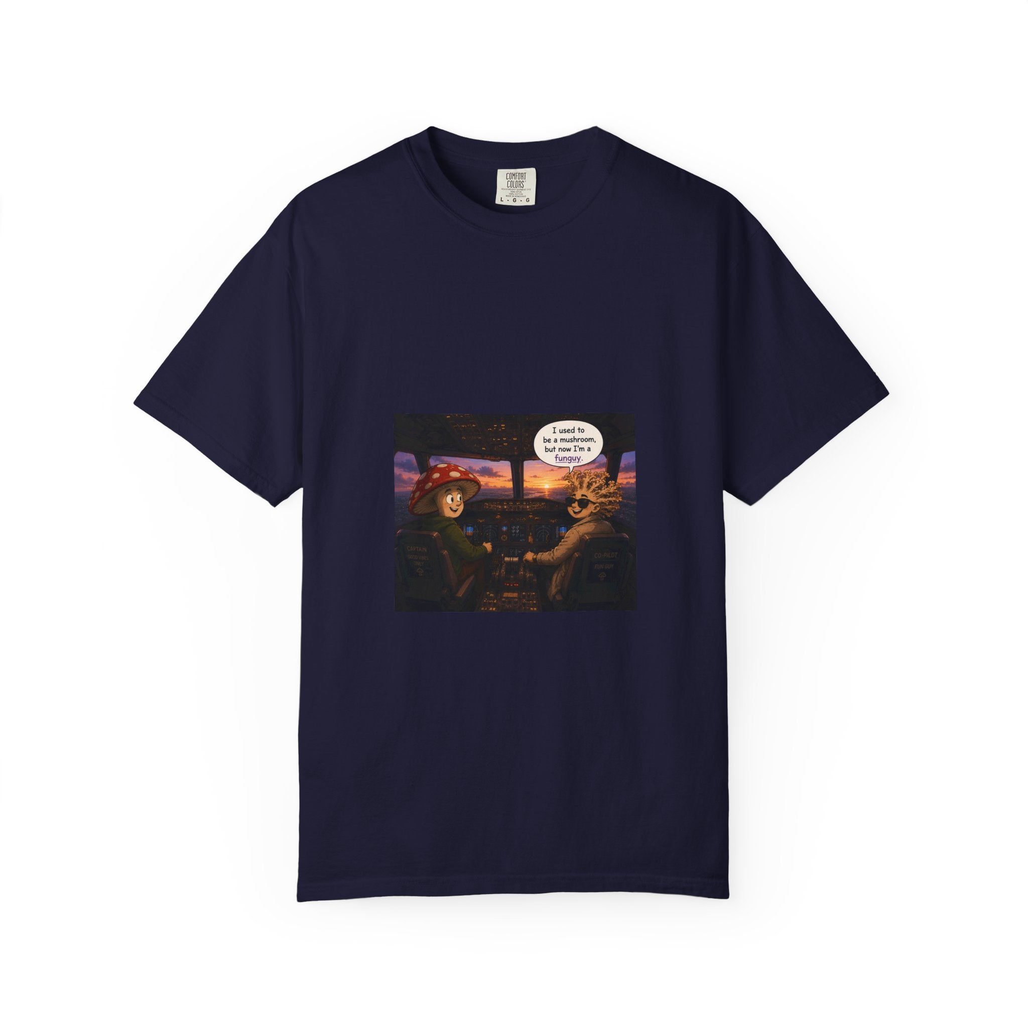 Mushroom to Funguy Graphic T-Shirt Mushroom