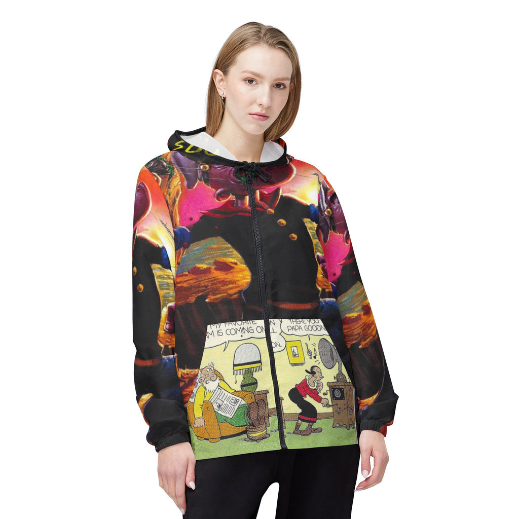 Mars Attacks Popeye Windbreaker Jacket