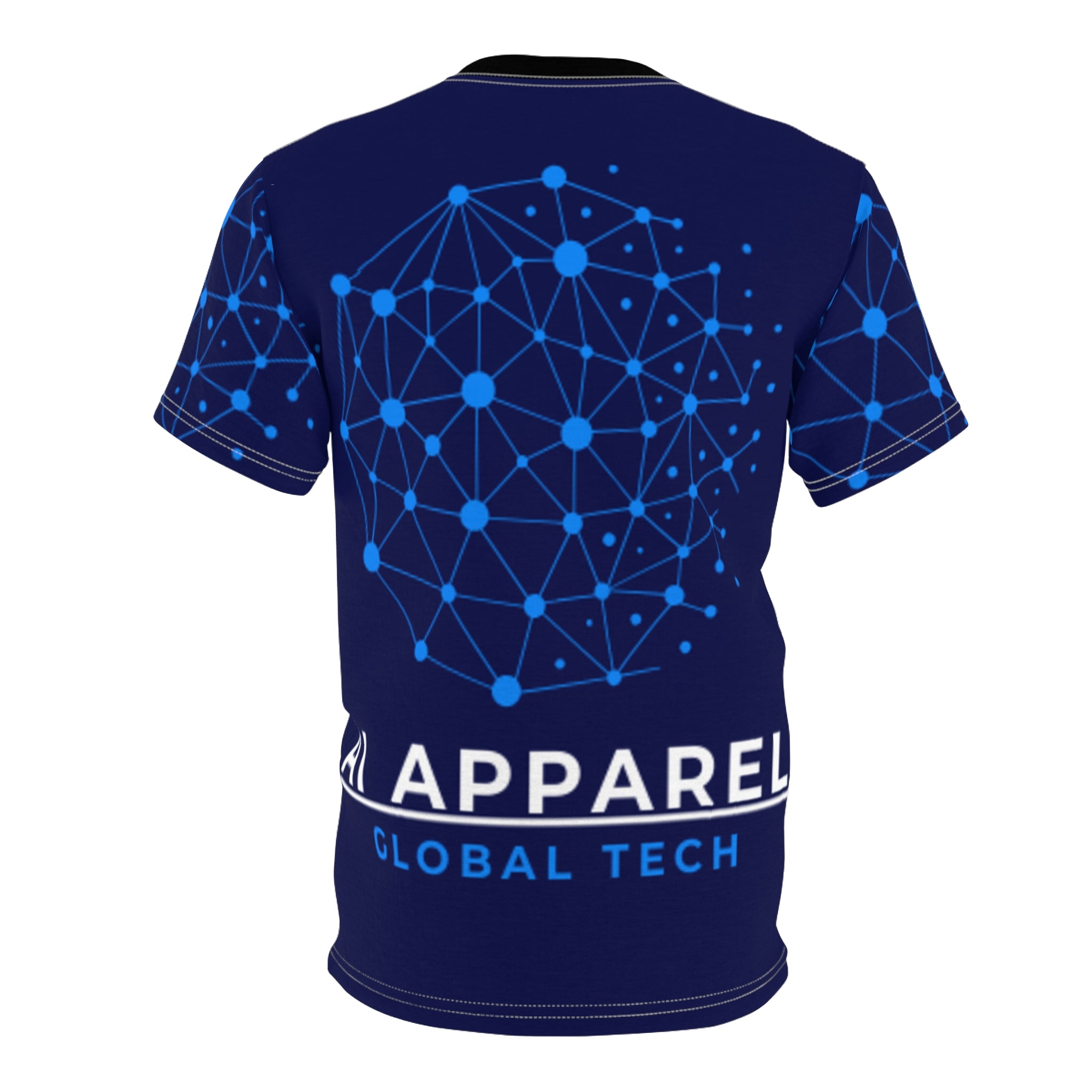 Cyberpunk Unisex Cut & Sew Tee | Futuristic Graphic T-Shirt | Tech Lover Gift | AOP Tee for Festivals, Casual Wear