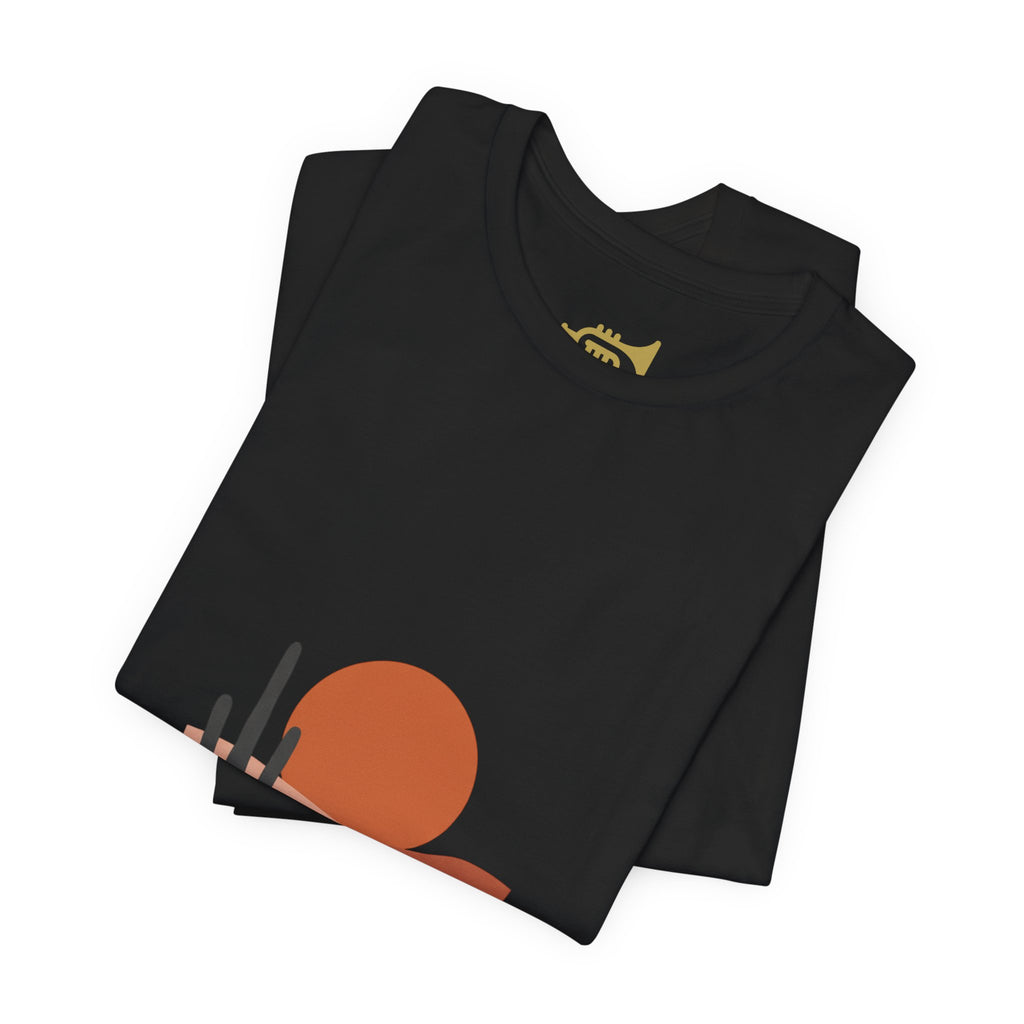 Desert Sunset Minimalist Mesa Tee | Southwestern adobe-inspired wall art