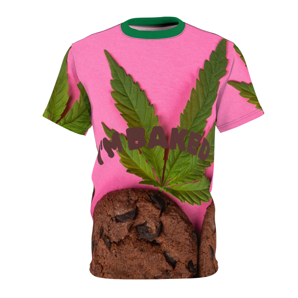 Cannabis I'm Baked Leaf Tee