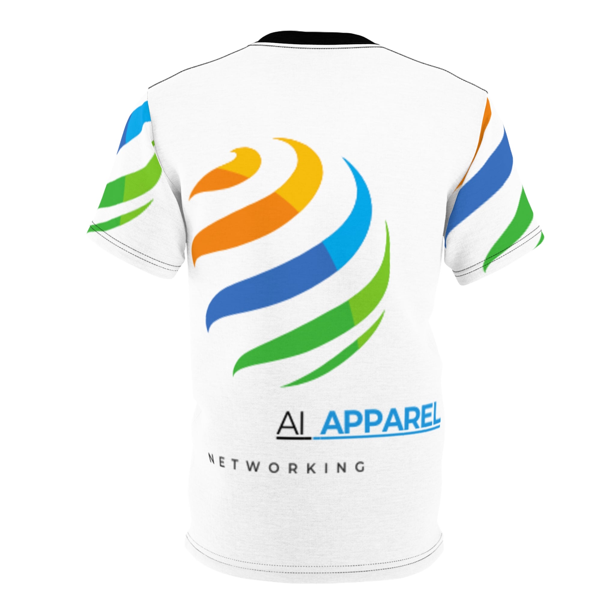 Cyberpunk Unisex Cut & Sew Tee | Futuristic Graphic T-Shirt | Tech Lover Gift | AOP Tee for Festivals, Casual Wear