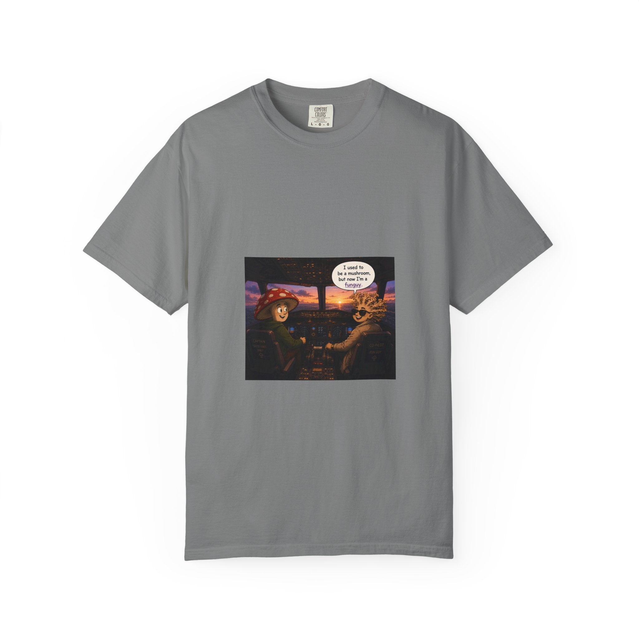Mushroom to Funguy Graphic T-Shirt Mushroom