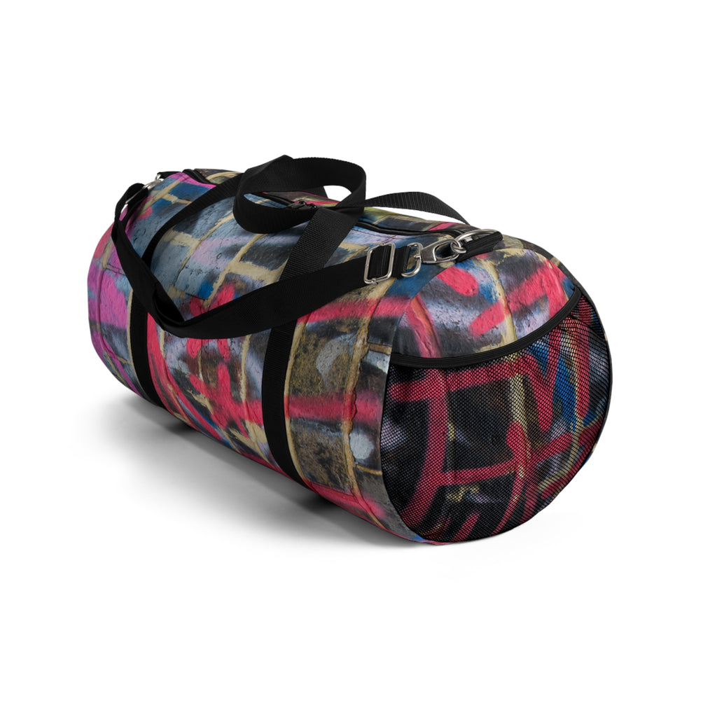 Vibrant Graffiti Print Duffel Bag for Gym, Travel, Weekend Getaways, Unique Gift for Him/Her, Trendy Sports Bag
