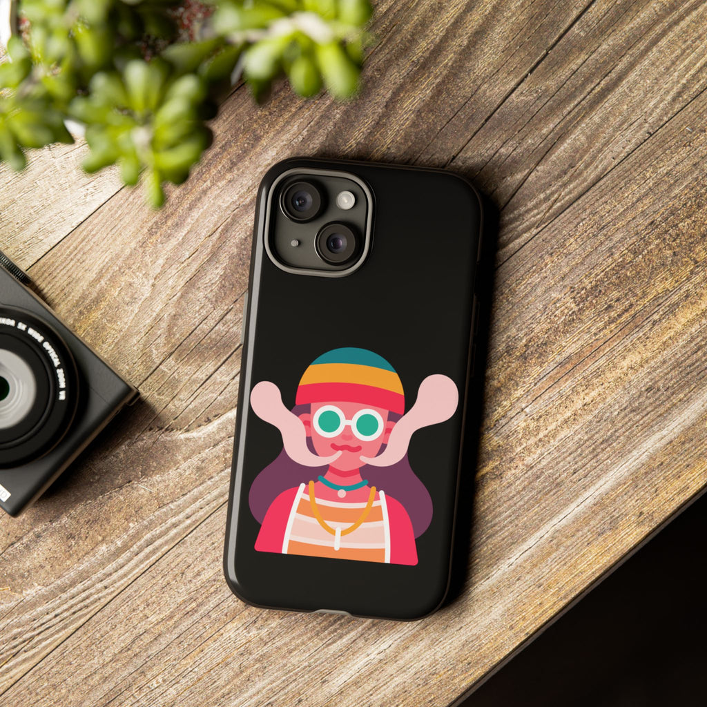 Black with Lil Stoner Tough Cases for iPhones