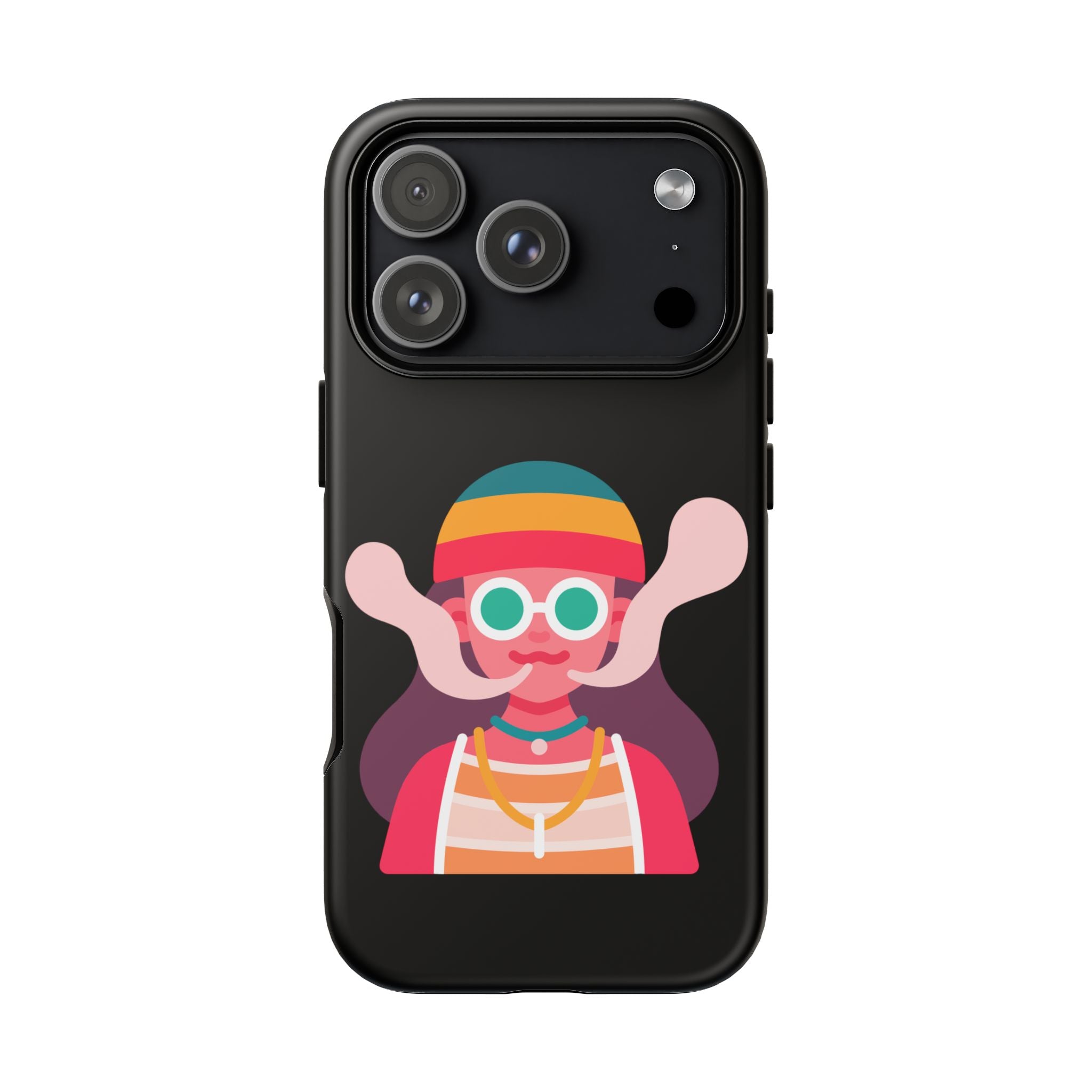 Black with Lil Stoner Tough Cases for iPhones