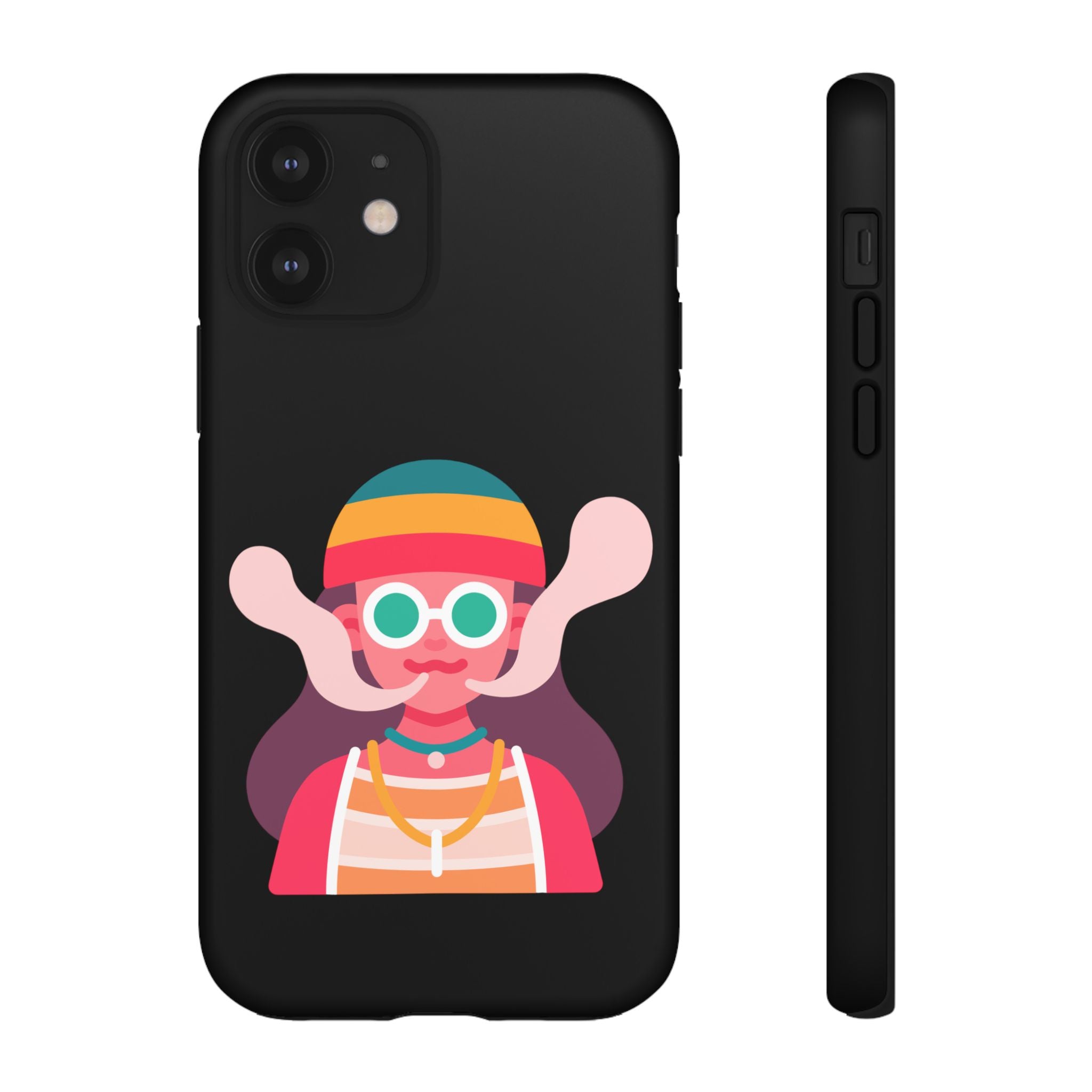 Black with Lil Stoner Tough Cases for iPhones
