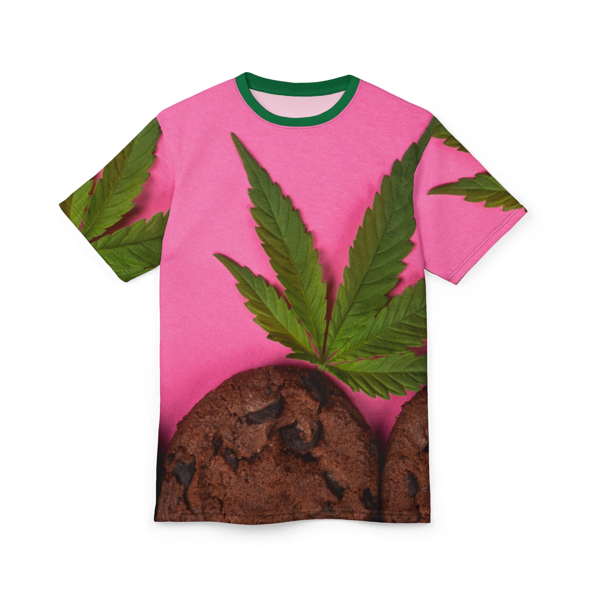 Cannabis Baked Leaf Tee