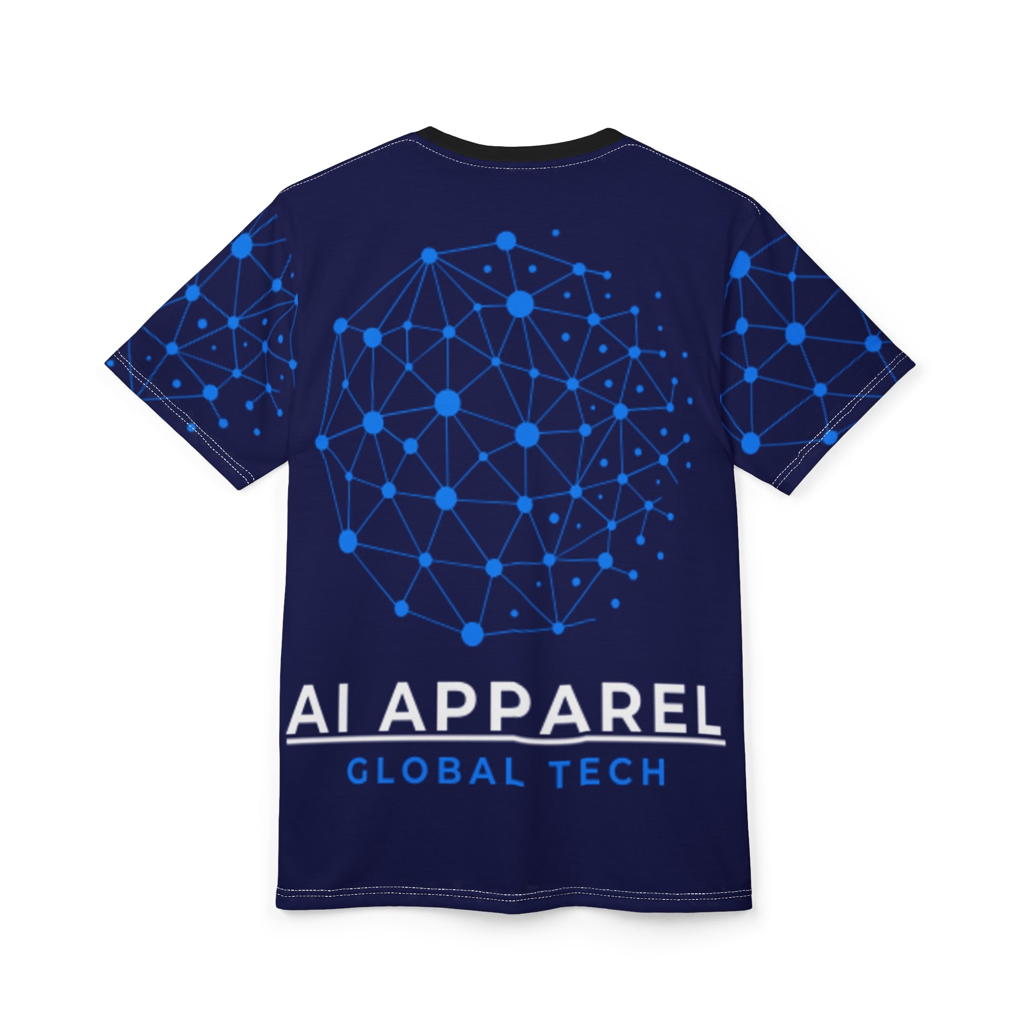 Cyberpunk Unisex Cut & Sew Tee | Futuristic Graphic T-Shirt | Tech Lover Gift | AOP Tee for Festivals, Casual Wear