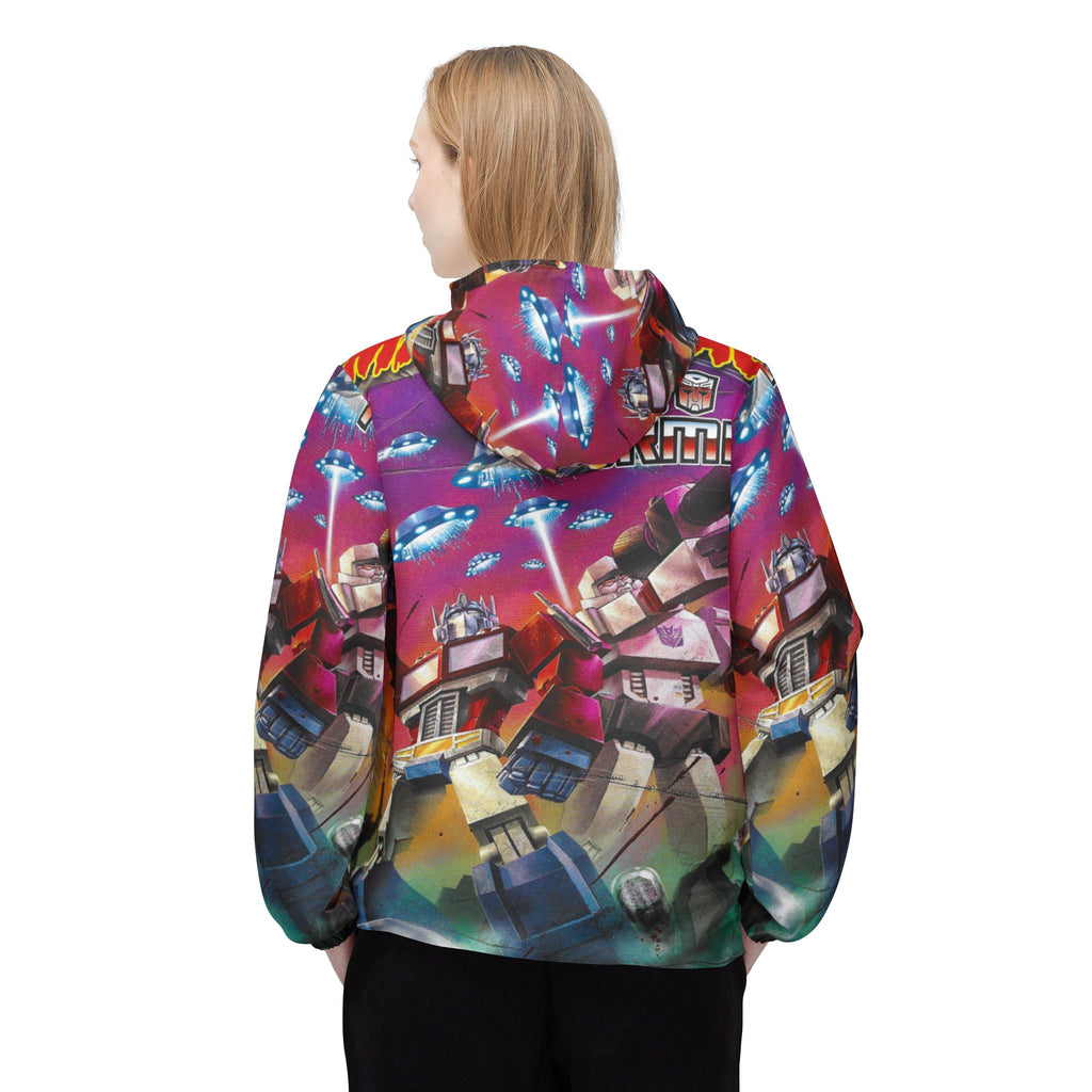 Mars Attacks Transformers Windbreaker Jacket
