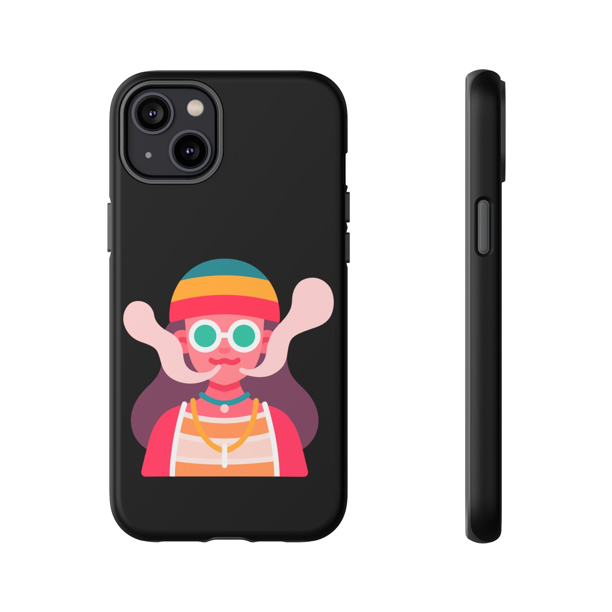Black with Lil Stoner Tough Cases for iPhones