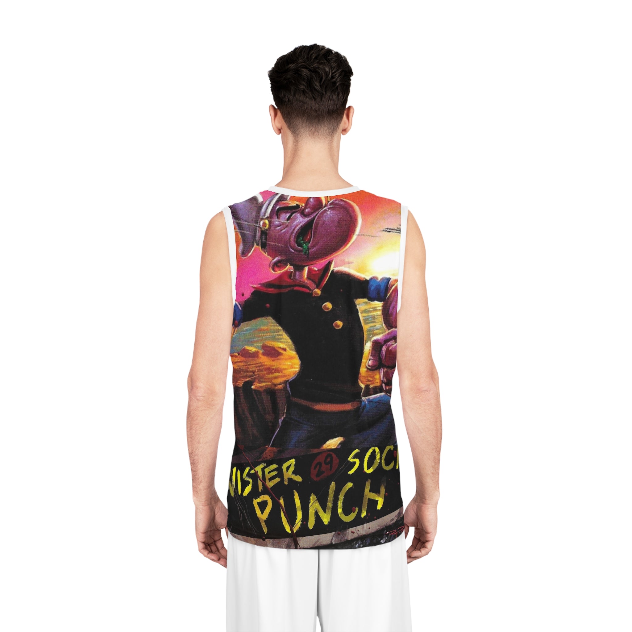 Popeye x Mars Attacks Graphic Basketball Jersey