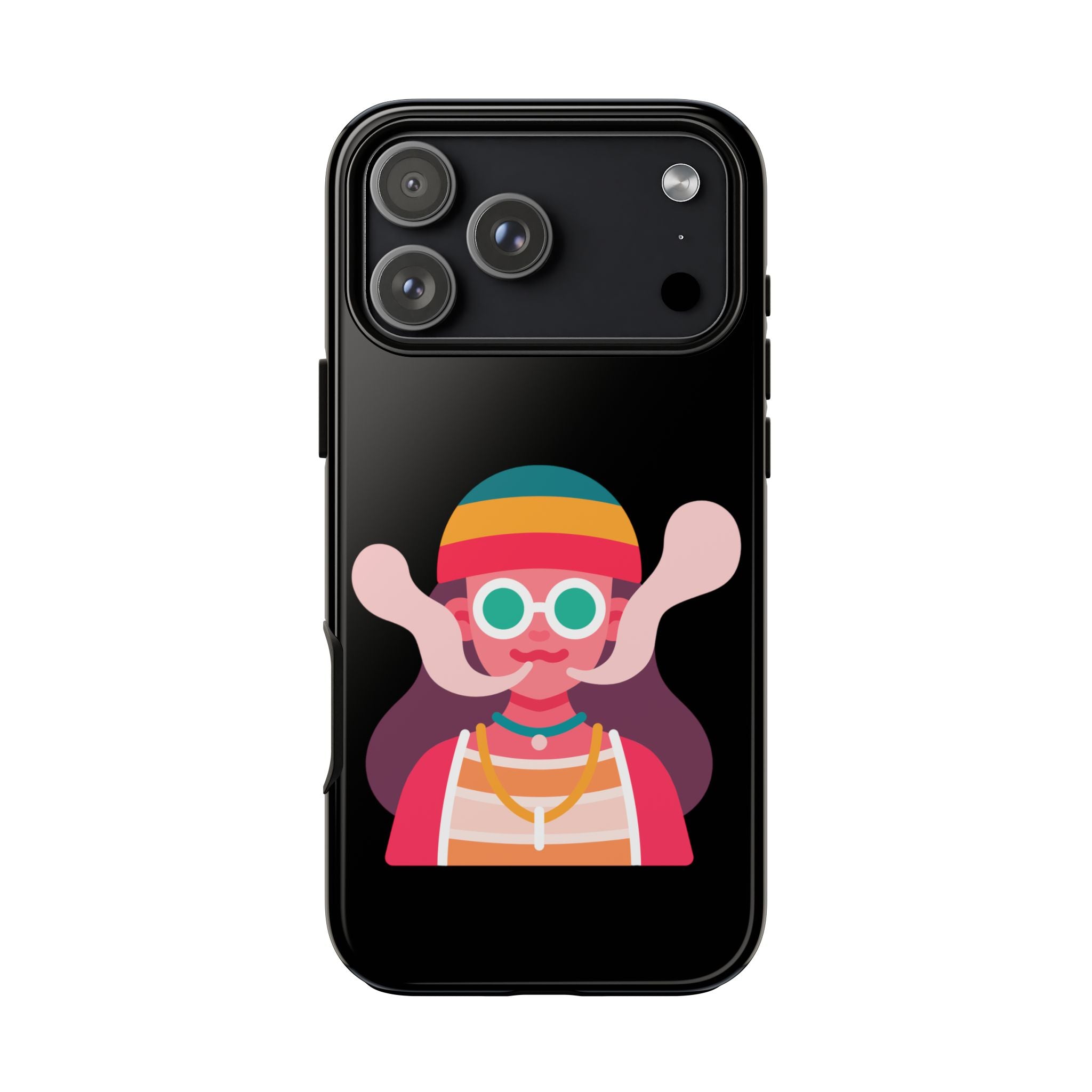 Black with Lil Stoner Tough Cases for iPhones