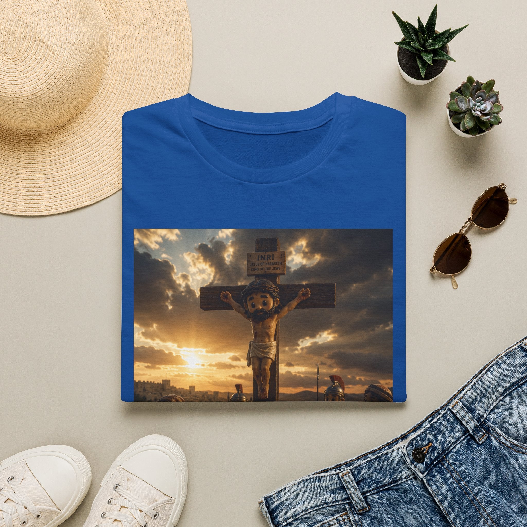 Tiny Jesus on the Cross