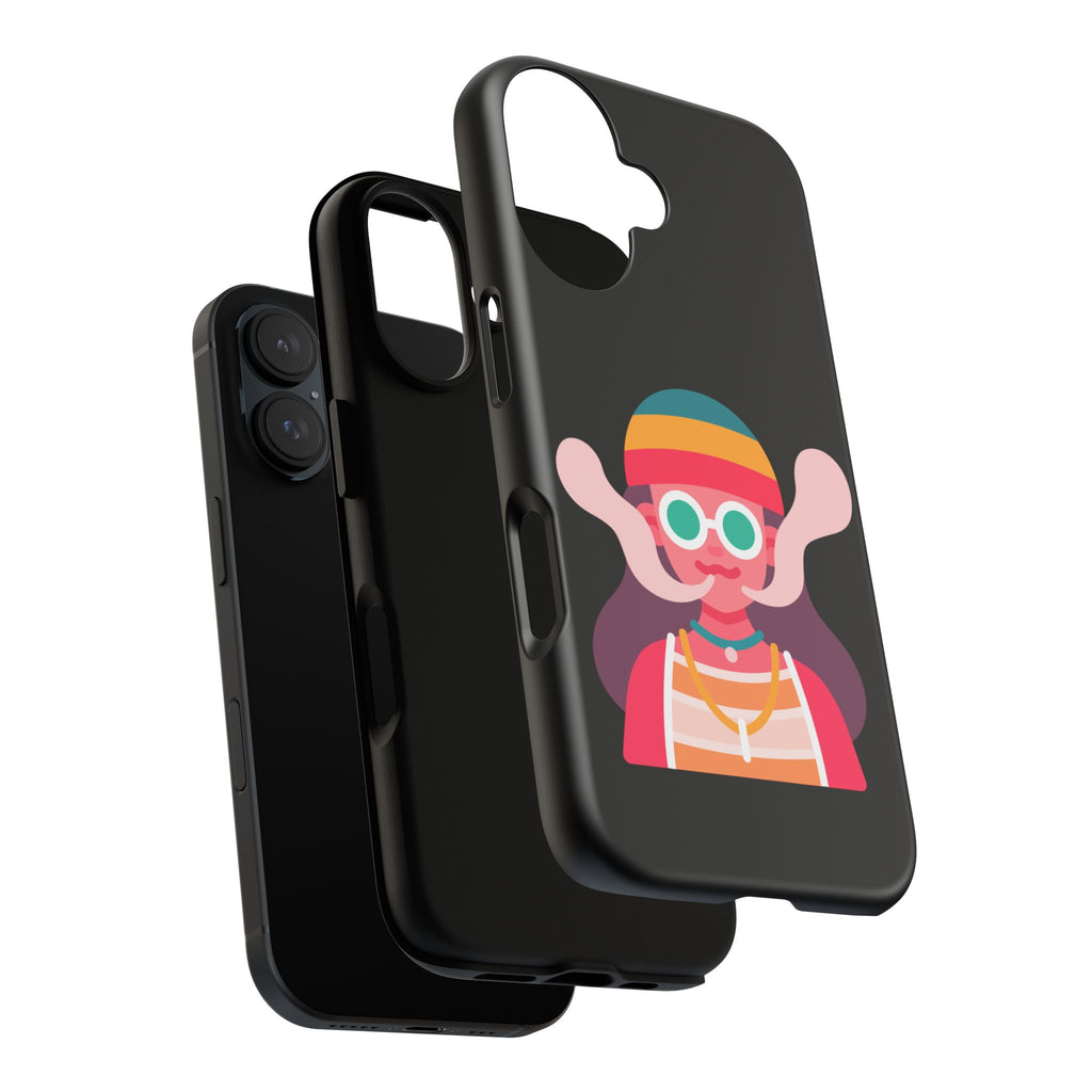 Black with Lil Stoner Tough Cases for iPhones