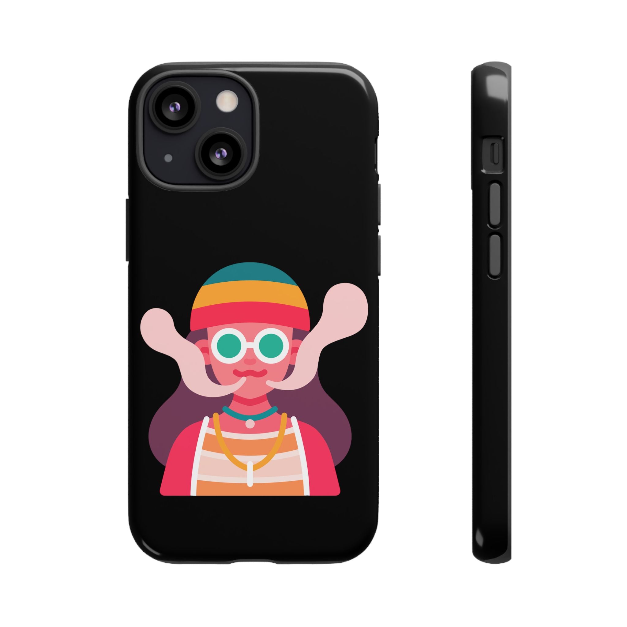 Black with Lil Stoner Tough Cases for iPhones