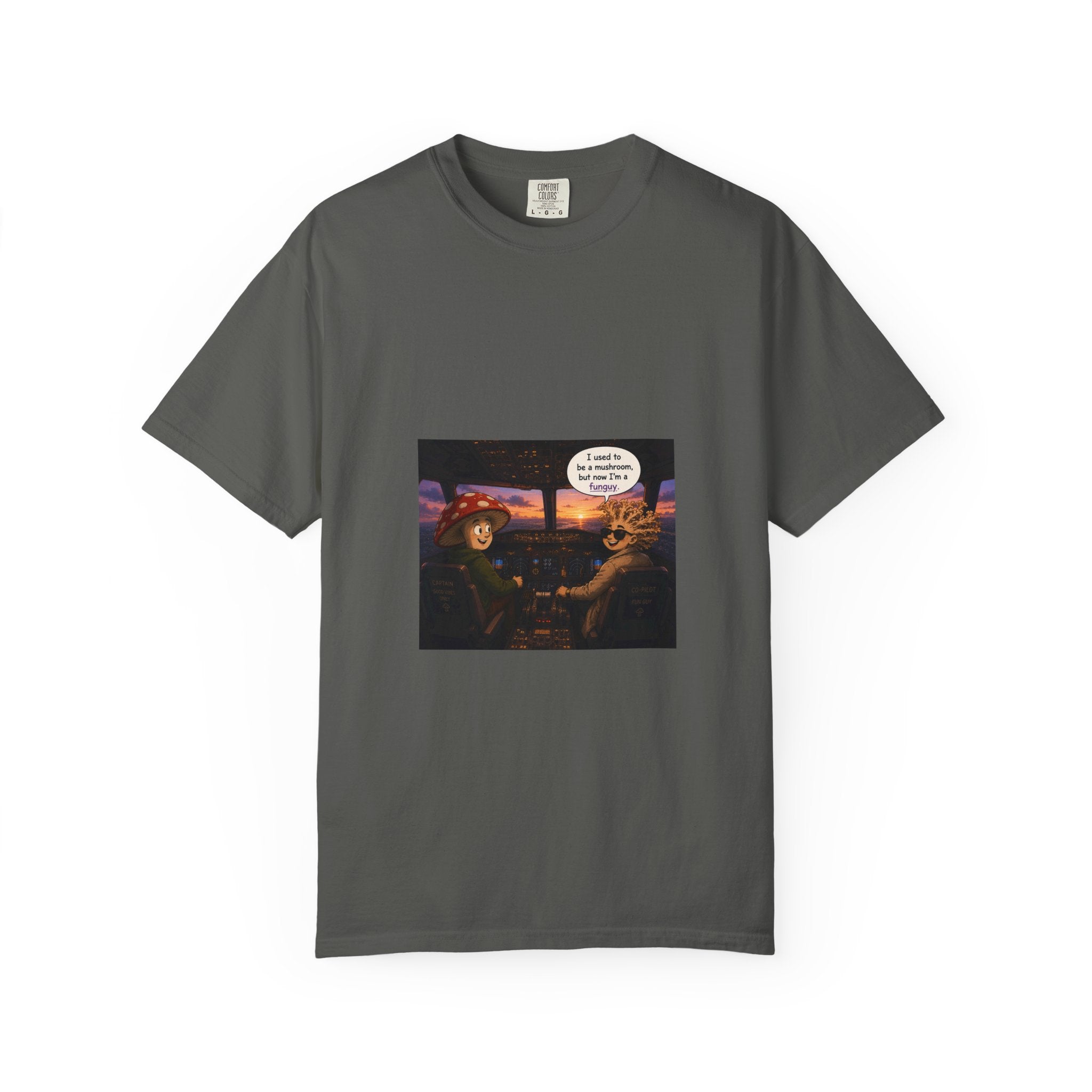Mushroom to Funguy Graphic T-Shirt Mushroom