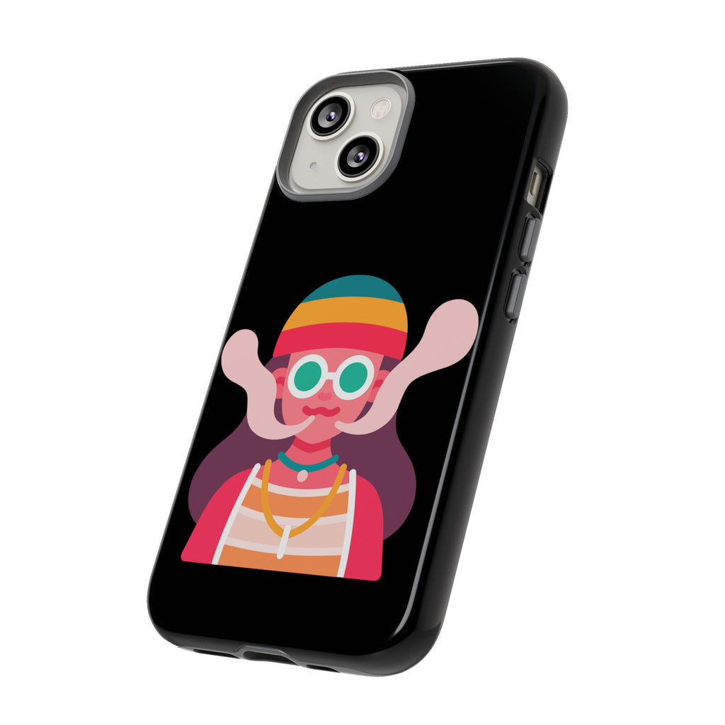 Black with Lil Stoner Tough Cases for iPhones