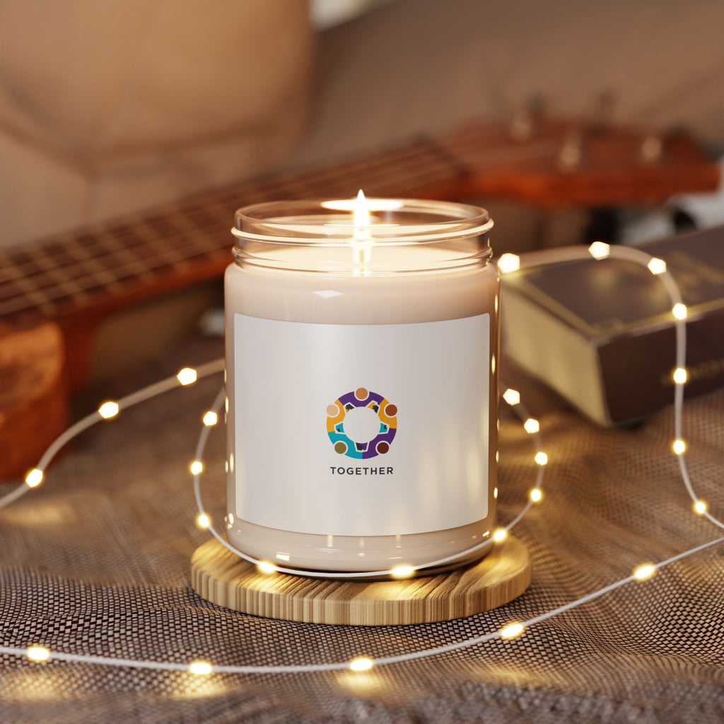 Solidarity Symbol Soy Candle | Equality Icon, Minimal Feminist Design