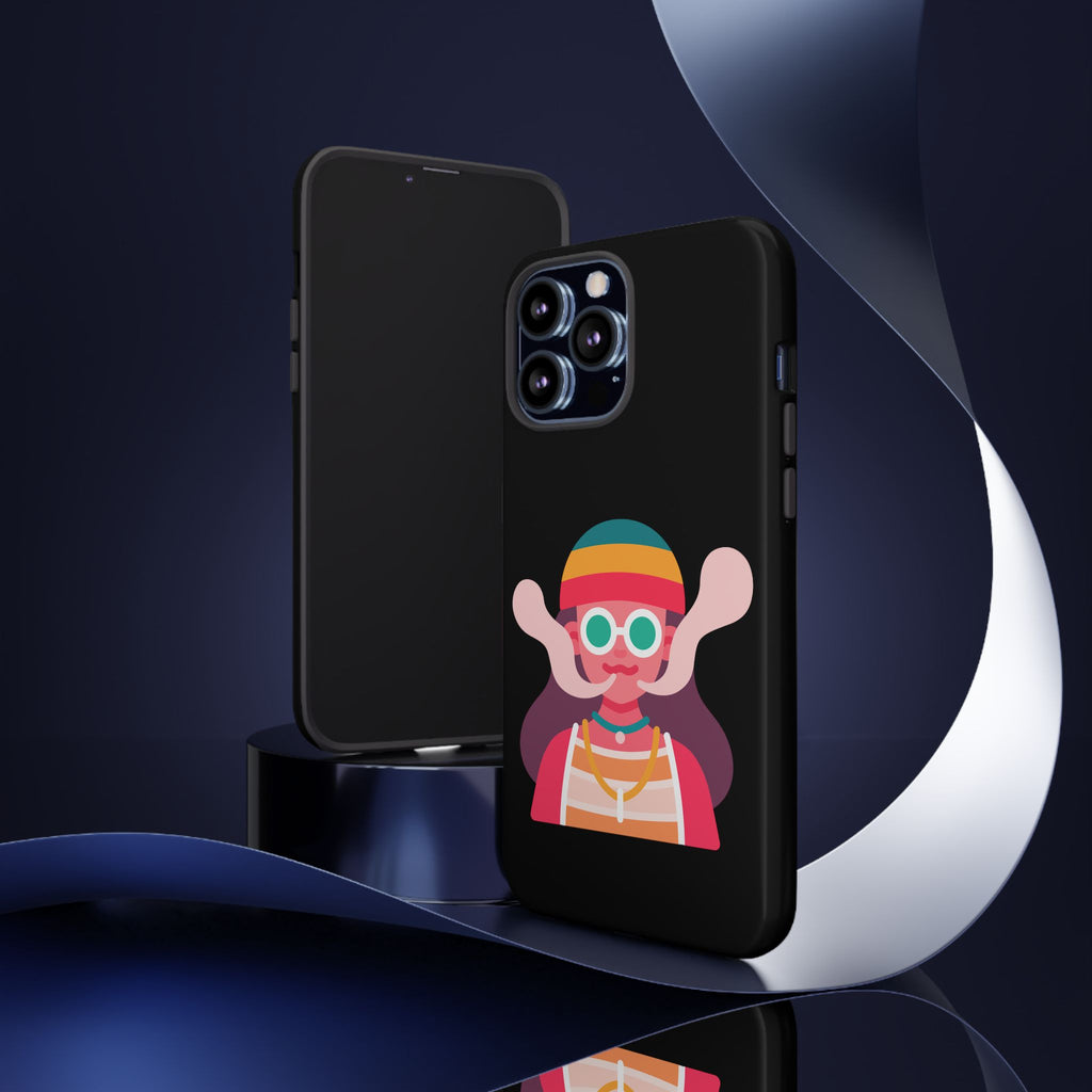 Black with Lil Stoner Tough Cases for iPhones