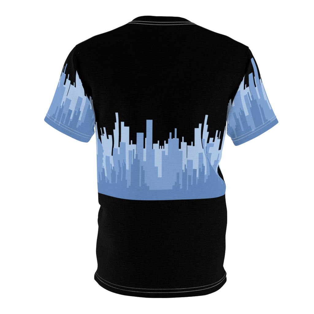 Urban Skyline Unisex Tee, Graphic T-Shirt for City Lovers, Birthday Gift, Casual Wear, Street Style