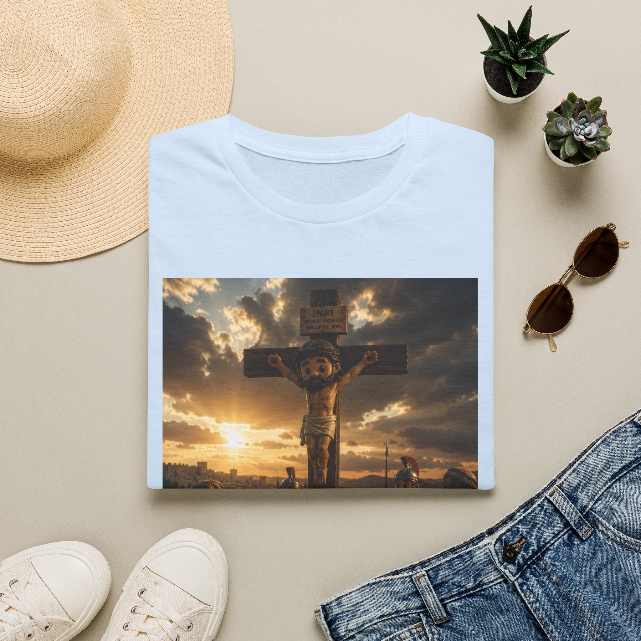 Tiny Jesus on the Cross
