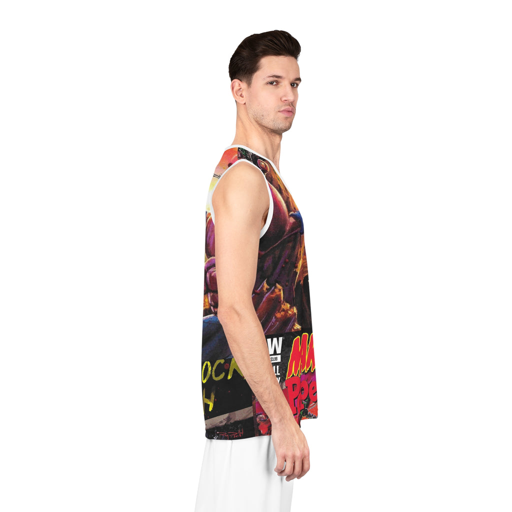 Popeye x Mars Attacks Graphic Basketball Jersey