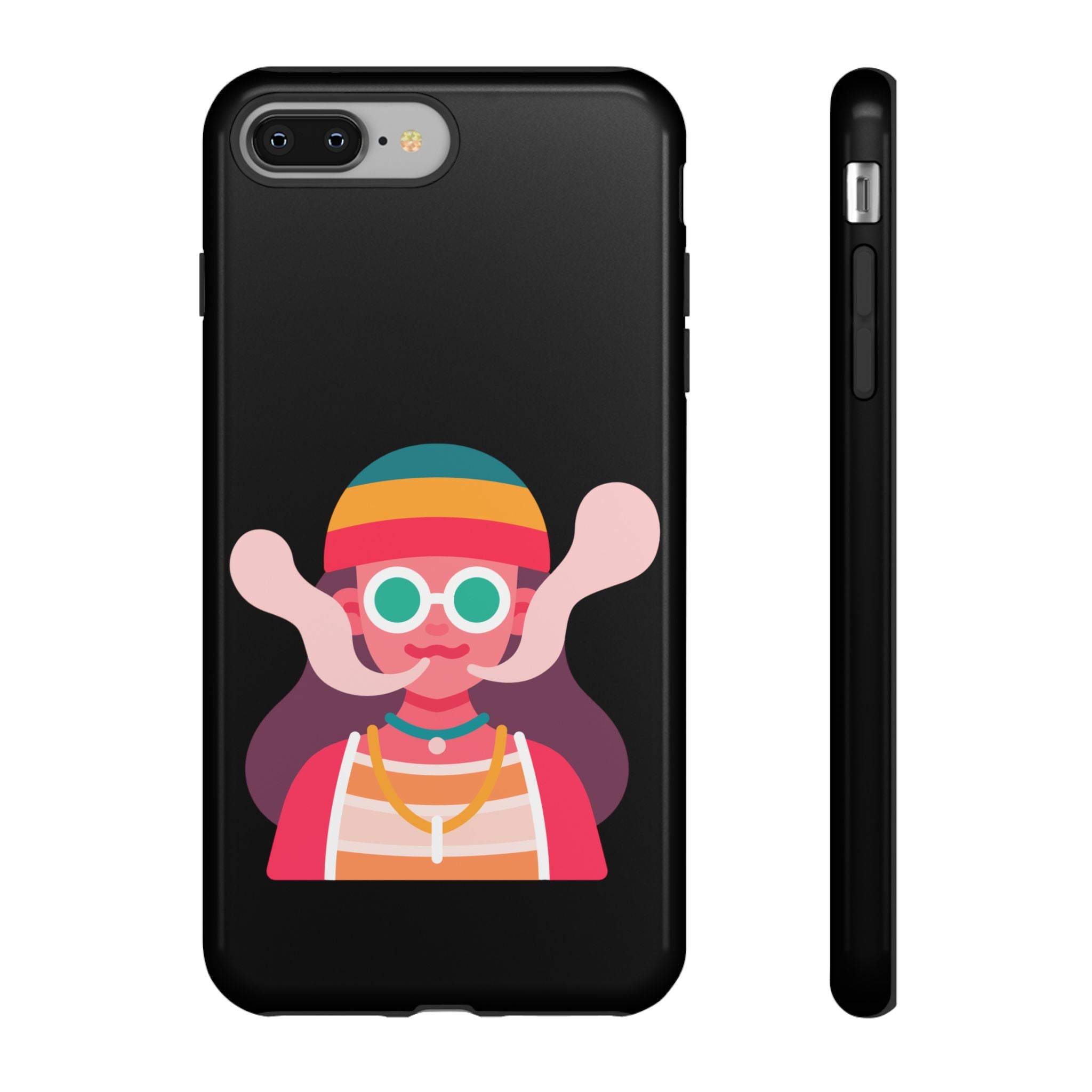 Black with Lil Stoner Tough Cases for iPhones