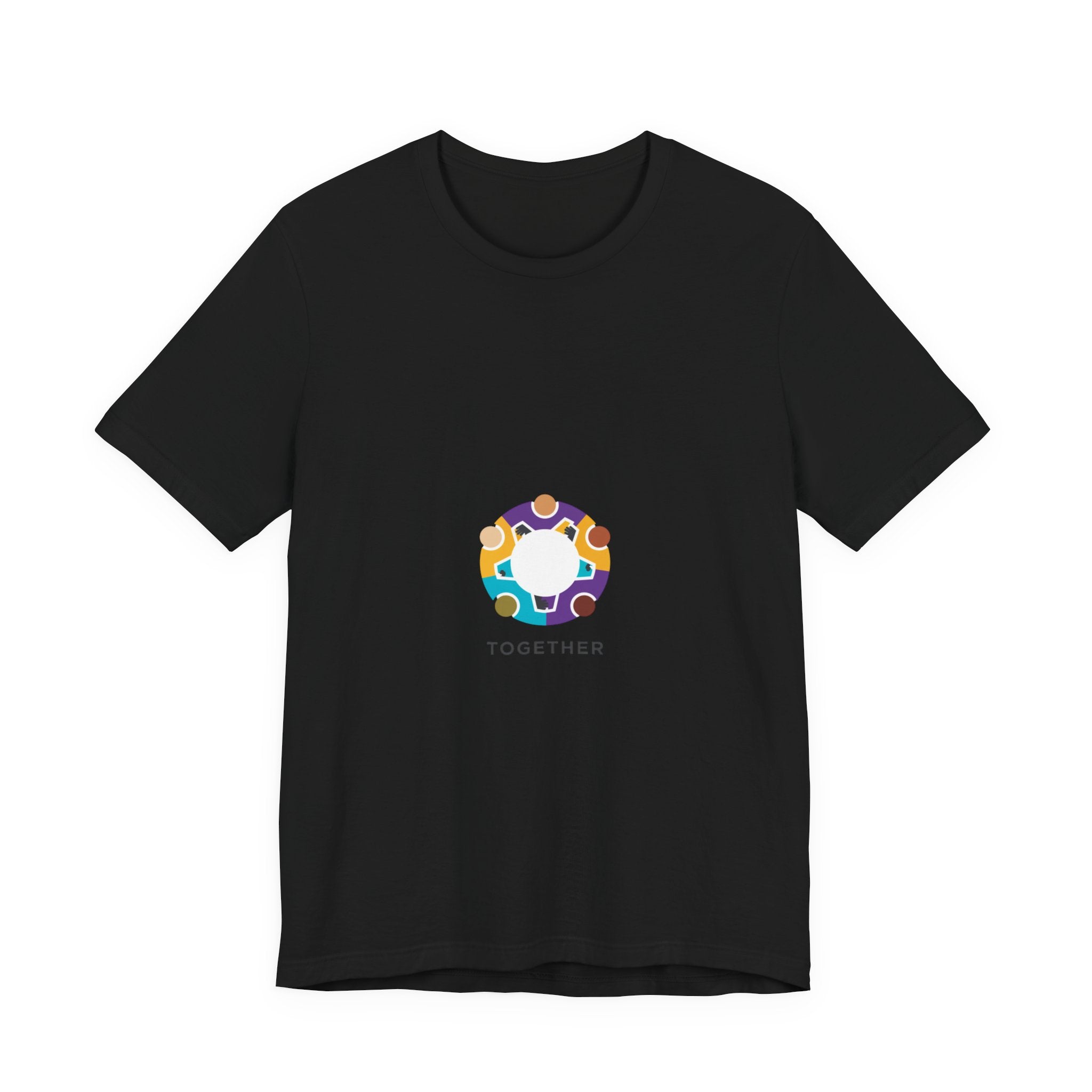 Together circle icon Tee | equality icon, solidarity symbol