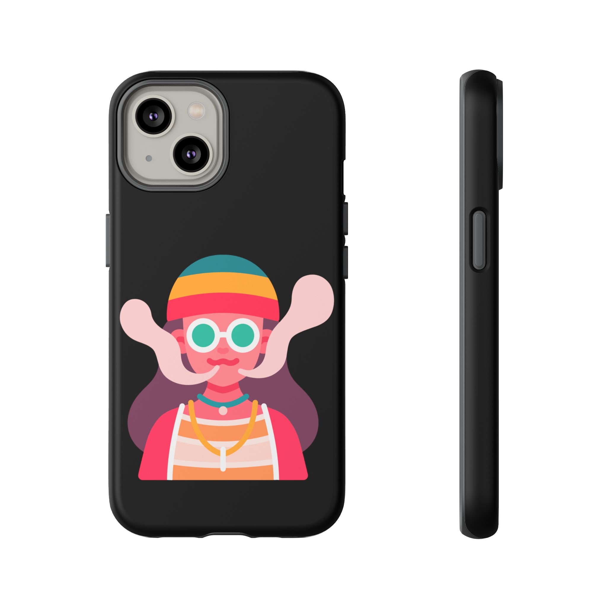 Black with Lil Stoner Tough Cases for iPhones