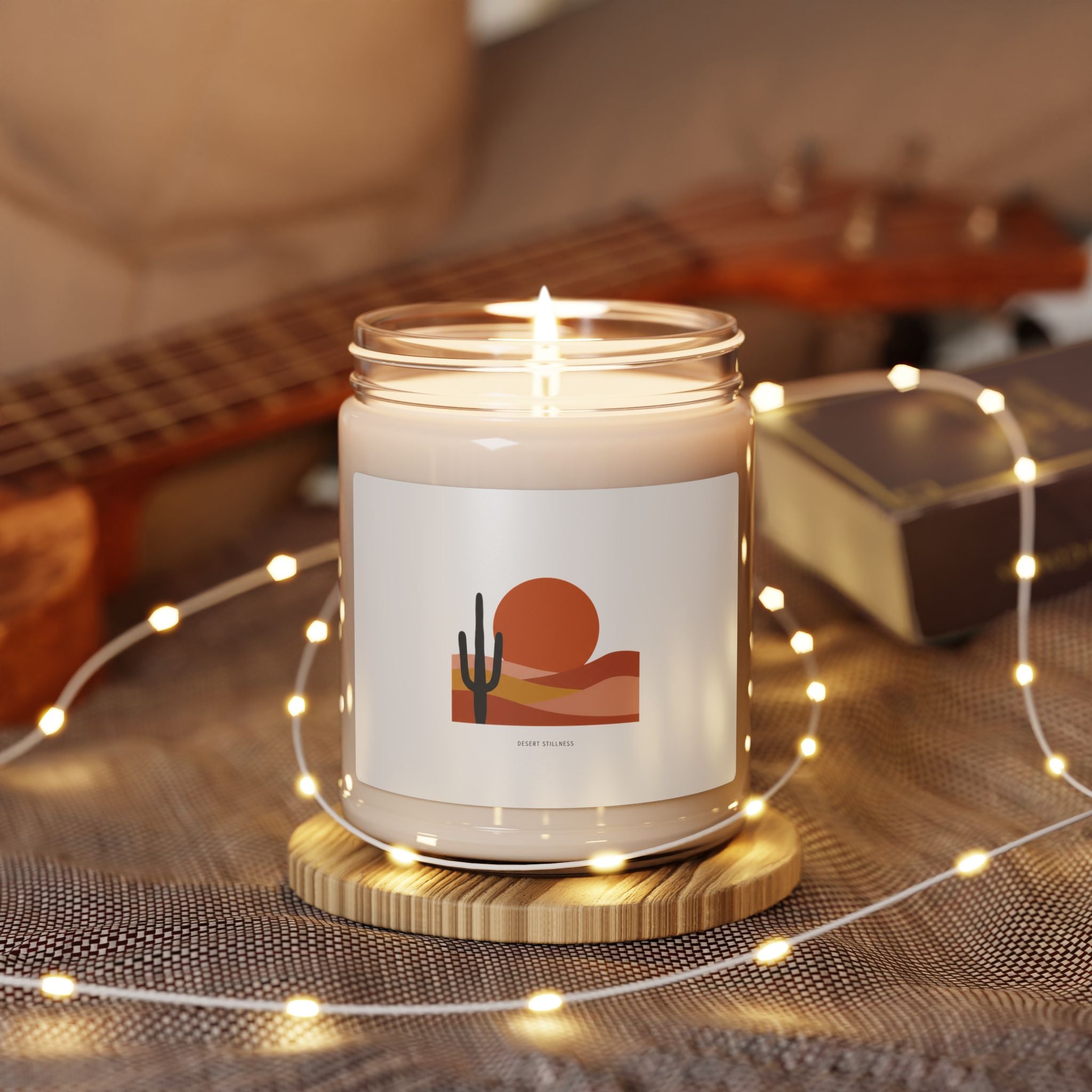 Desert Sunset Mesa Candle | Scented Soy Candle, Southwestern Minimalist