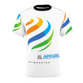 Cyberpunk Unisex Cut & Sew Tee | Futuristic Graphic T-Shirt | Tech Lover Gift | AOP Tee for Festivals, Casual Wear