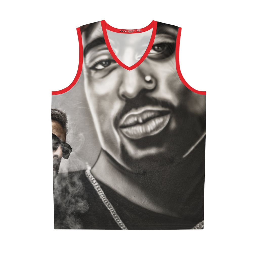 Basketball Jersey, Streetwear Style, Hip-Hop Vibe, Perfect for Game Day, Great Gift for Basketball Fans, All-Over Print Design, Unisex Wear