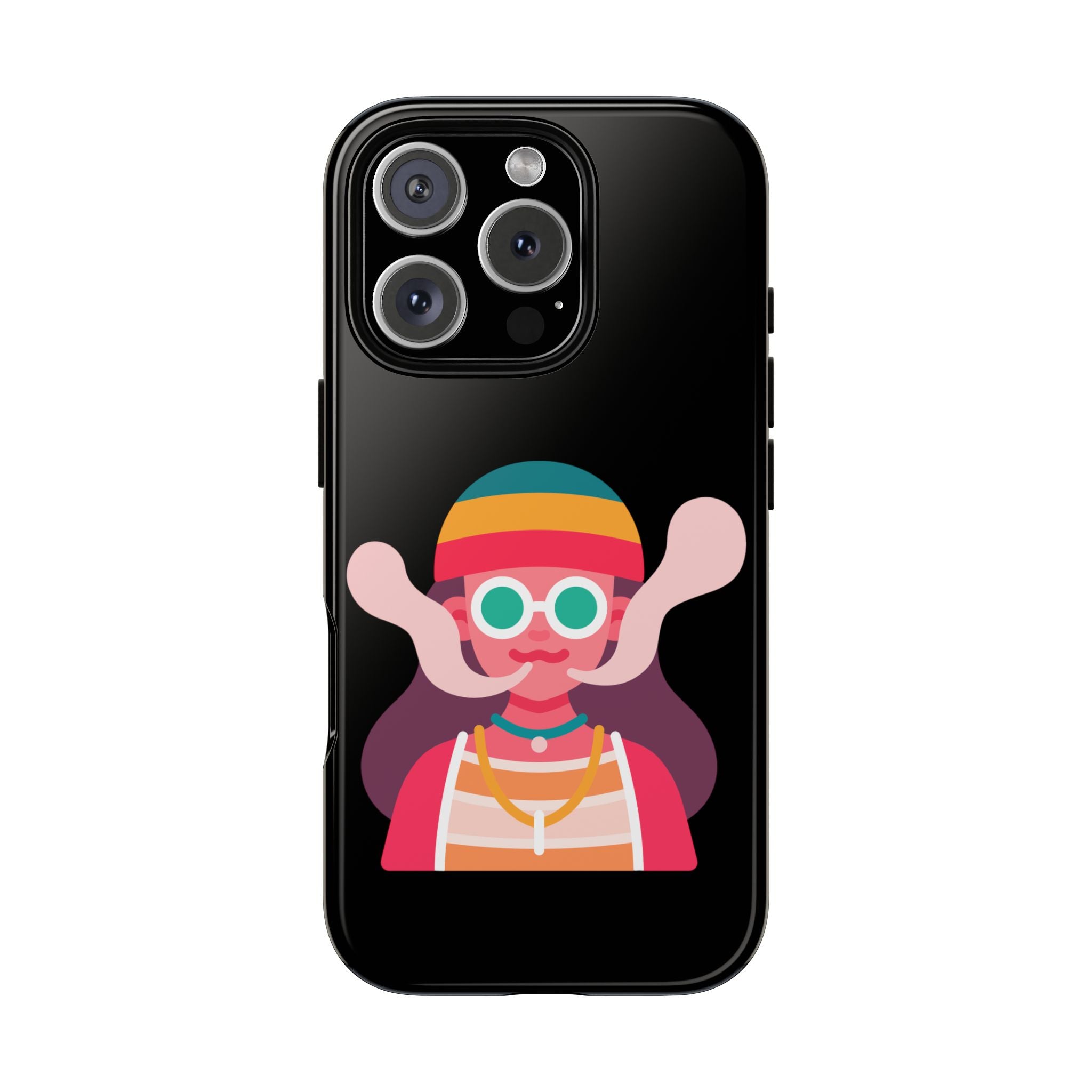 Black with Lil Stoner Tough Cases for iPhones