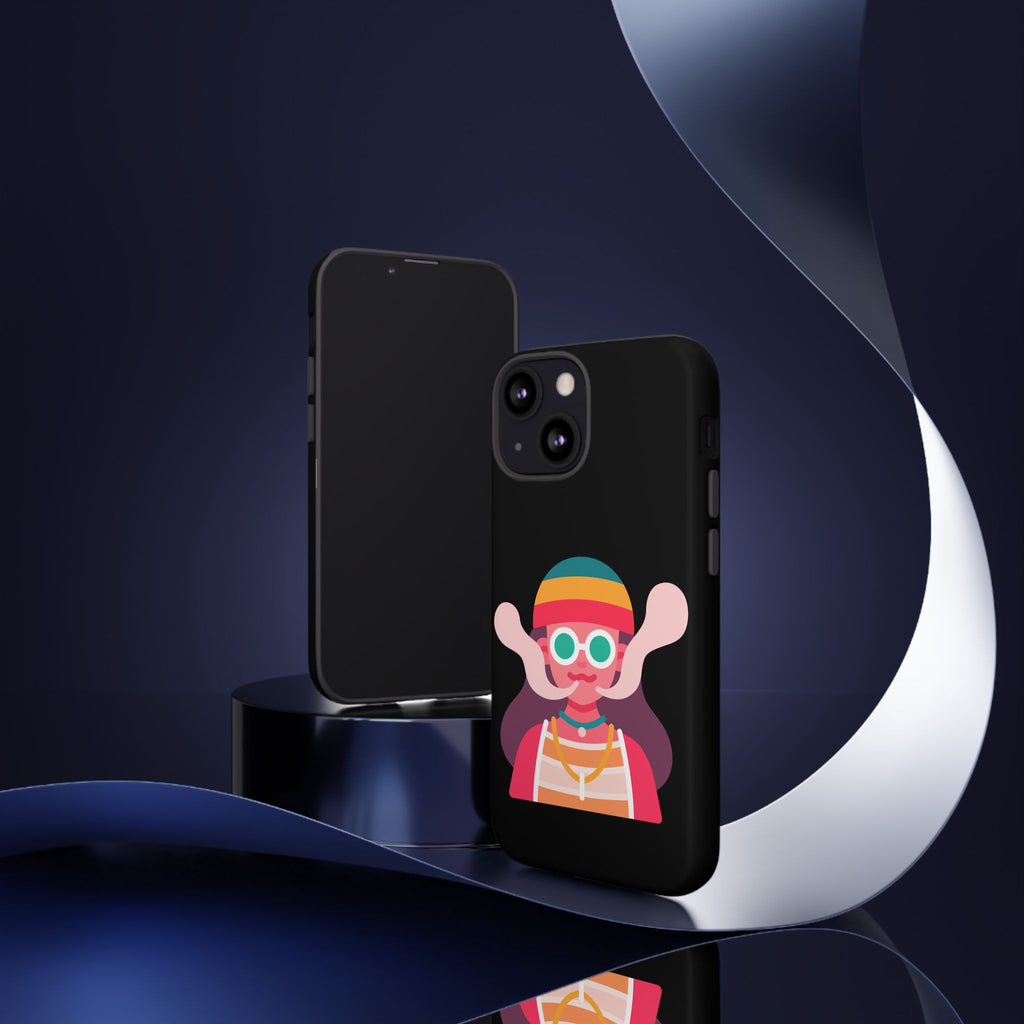 Black with Lil Stoner Tough Cases for iPhones