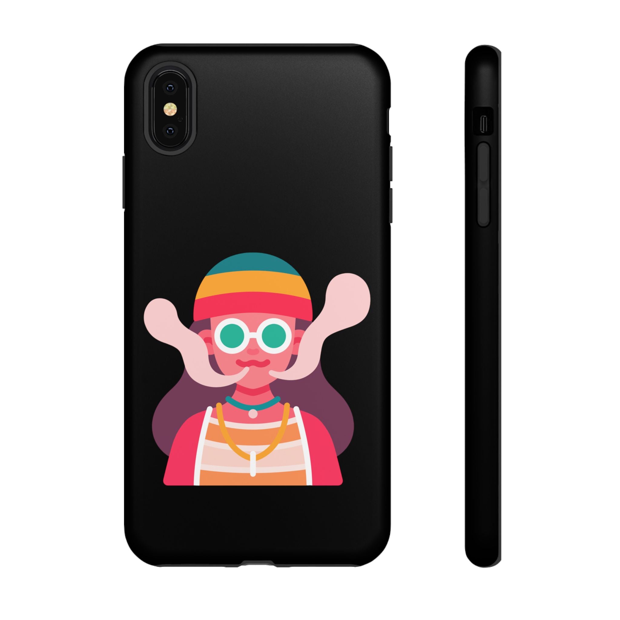 Black with Lil Stoner Tough Cases for iPhones