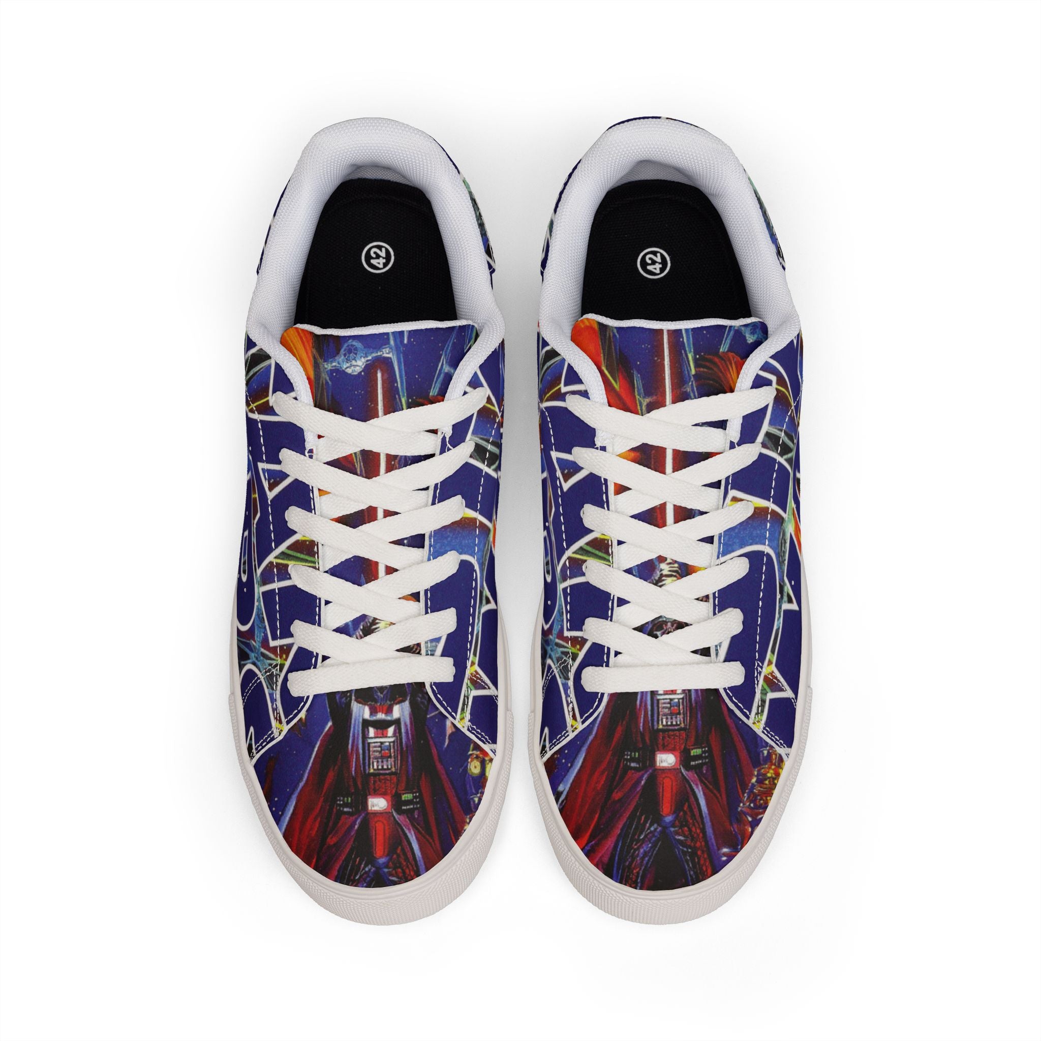 Women Low-Top Sneakers — Bold Star Wars 1 Comic Book