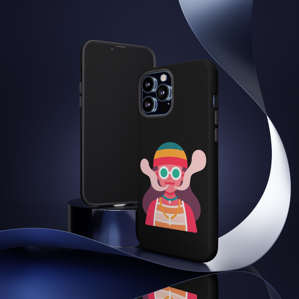 Black with Lil Stoner Tough Cases for iPhones