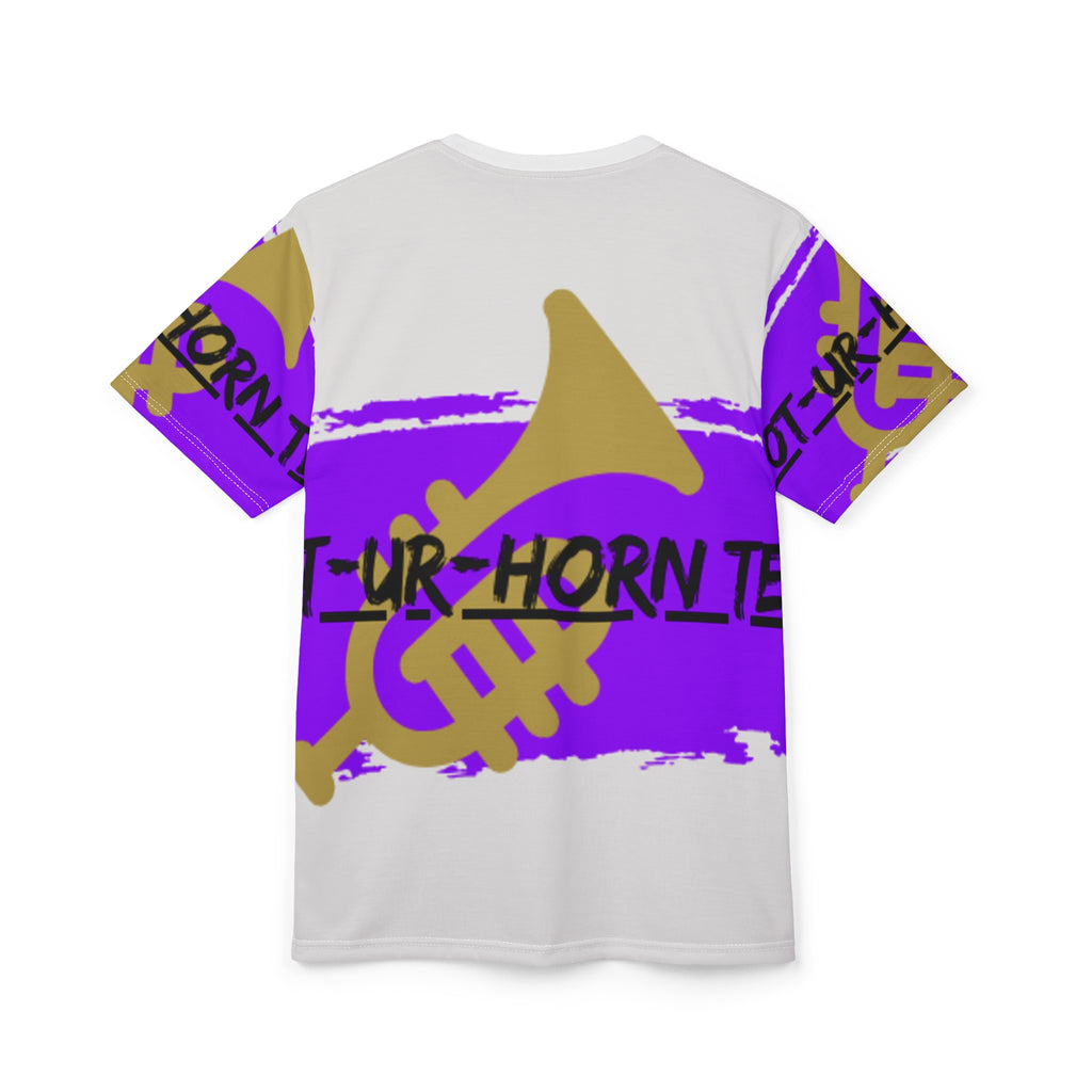 Toot Your Horn Unisex Cut & Sew Tee, Music Lover's Shirt, Unique Graphic Tee, Gift for Musicians, Jazz Inspired Apparel