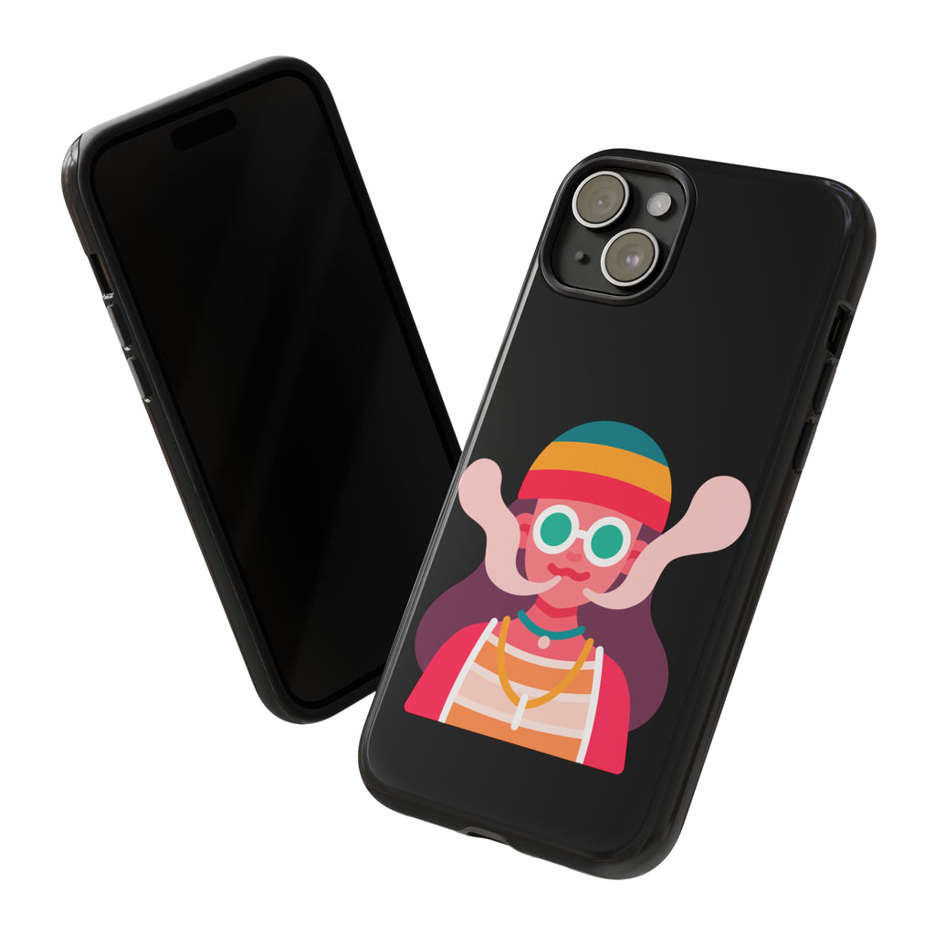 Black with Lil Stoner Tough Cases for iPhones